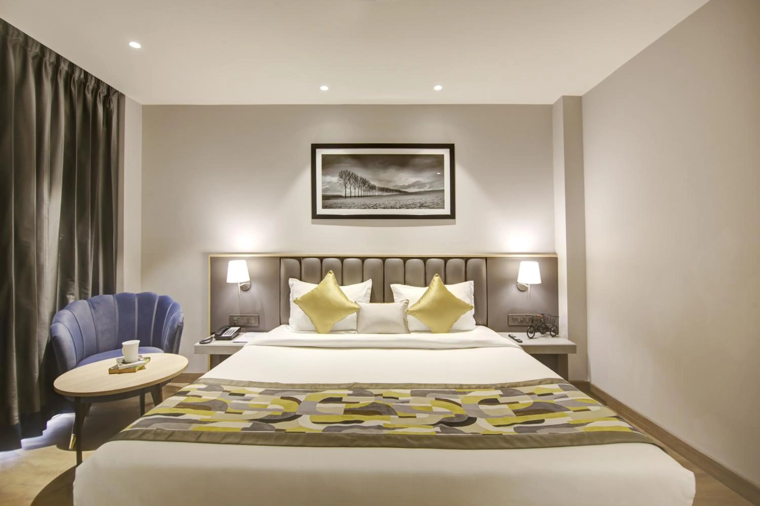 Bed in East Park Inn