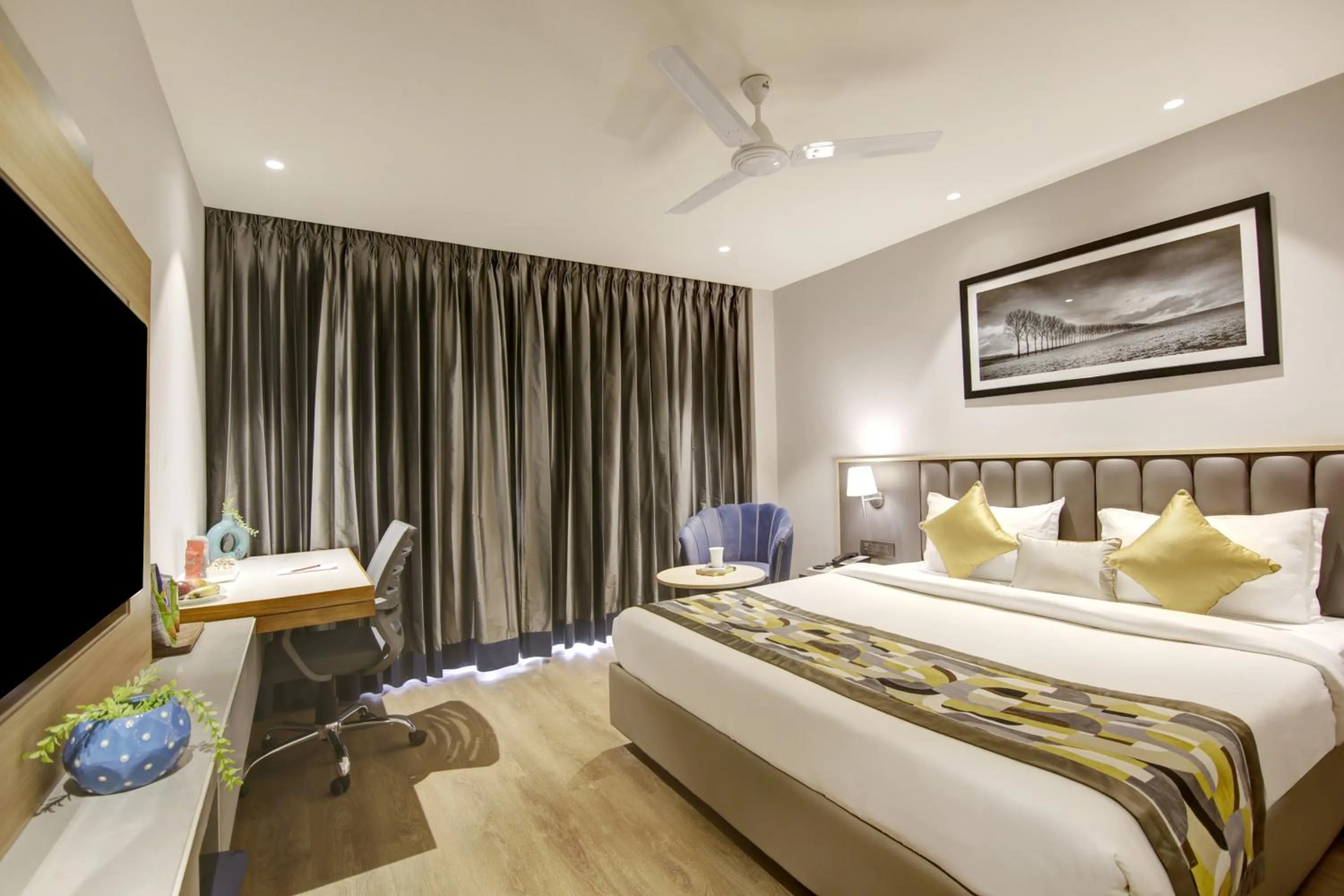 Bed in East Park Inn