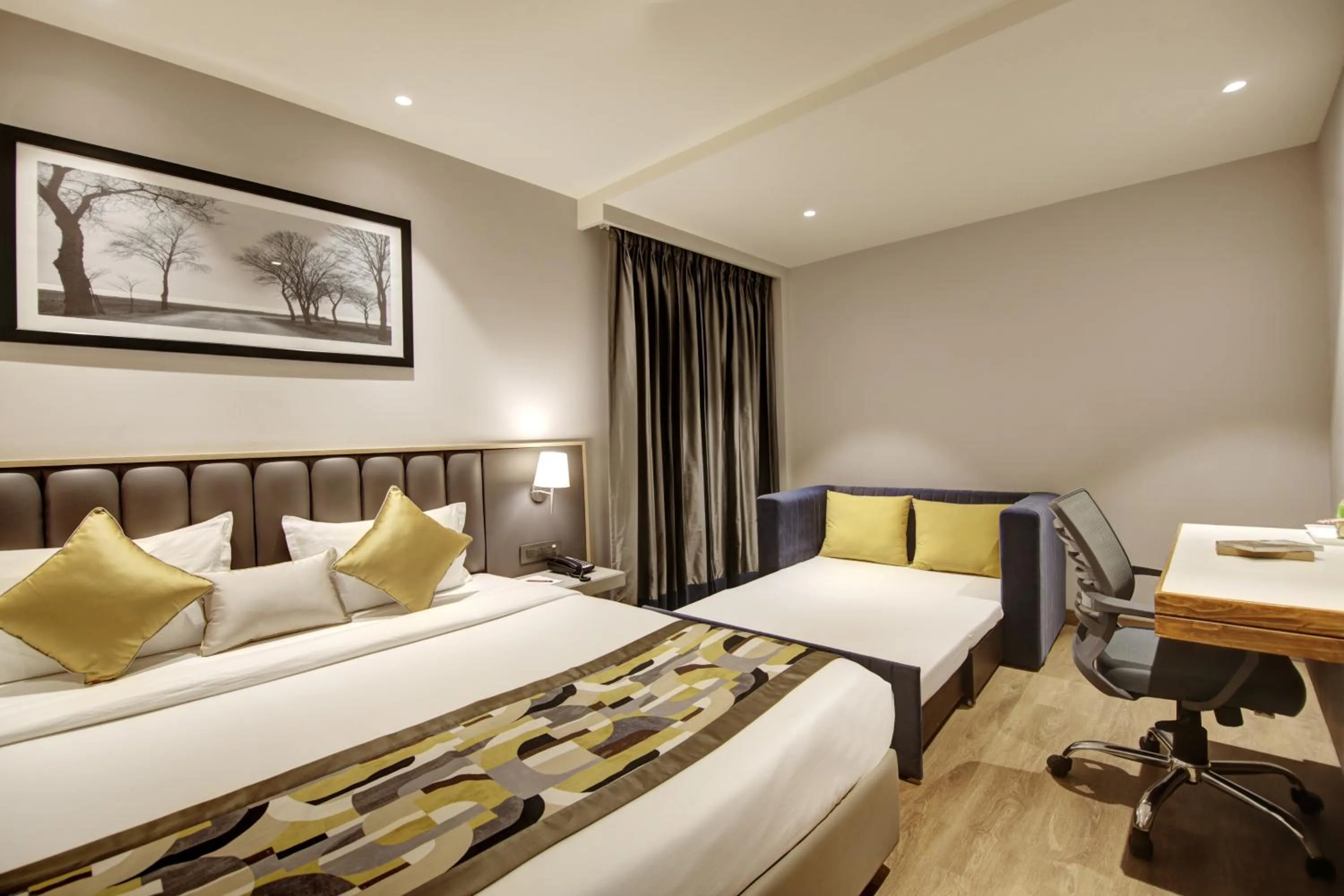 Bed in East Park Inn