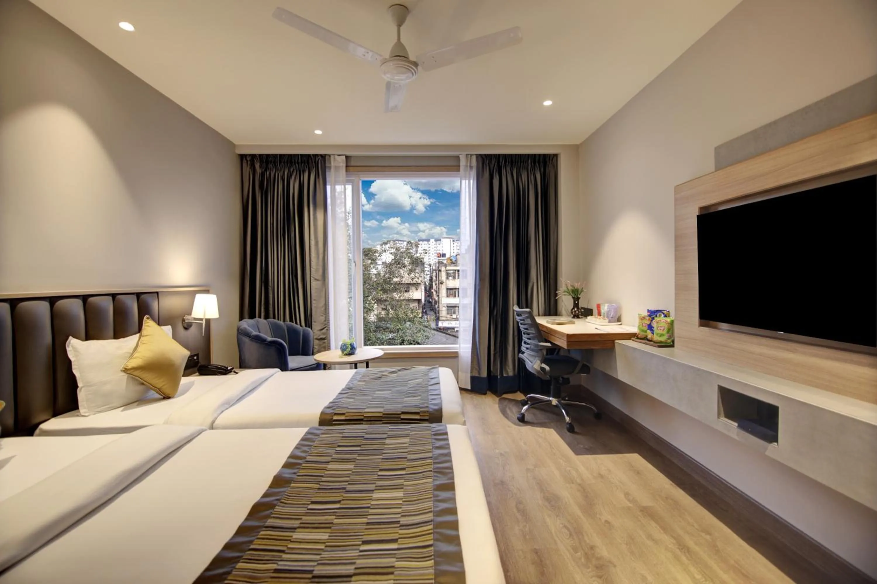 Bed in East Park Inn