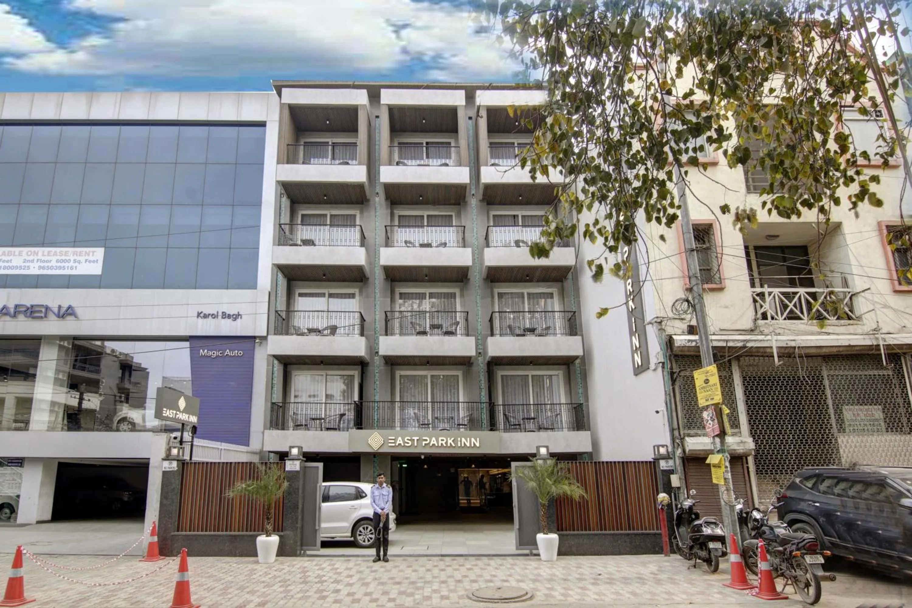 Property building in East Park Inn