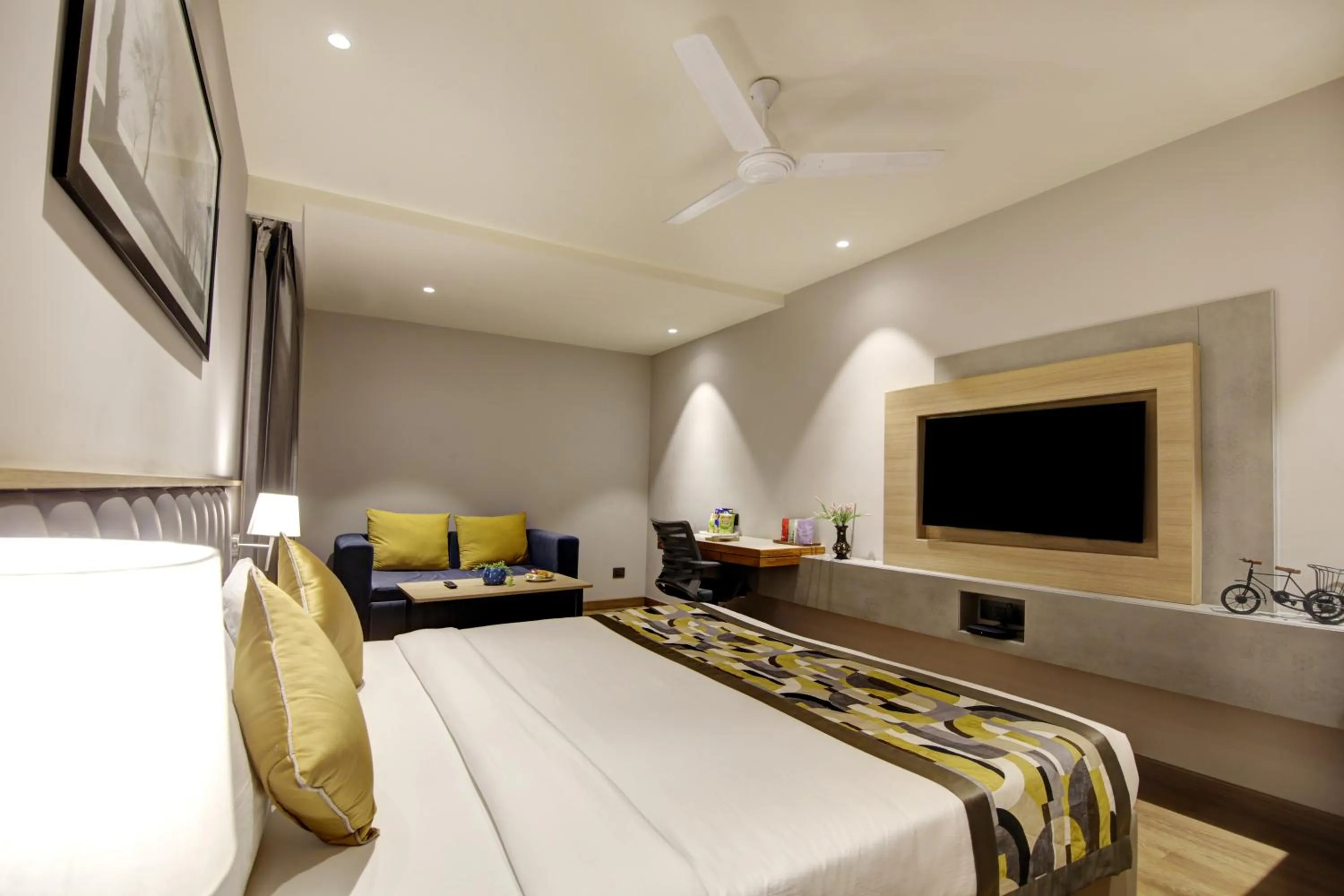 Bed in East Park Inn