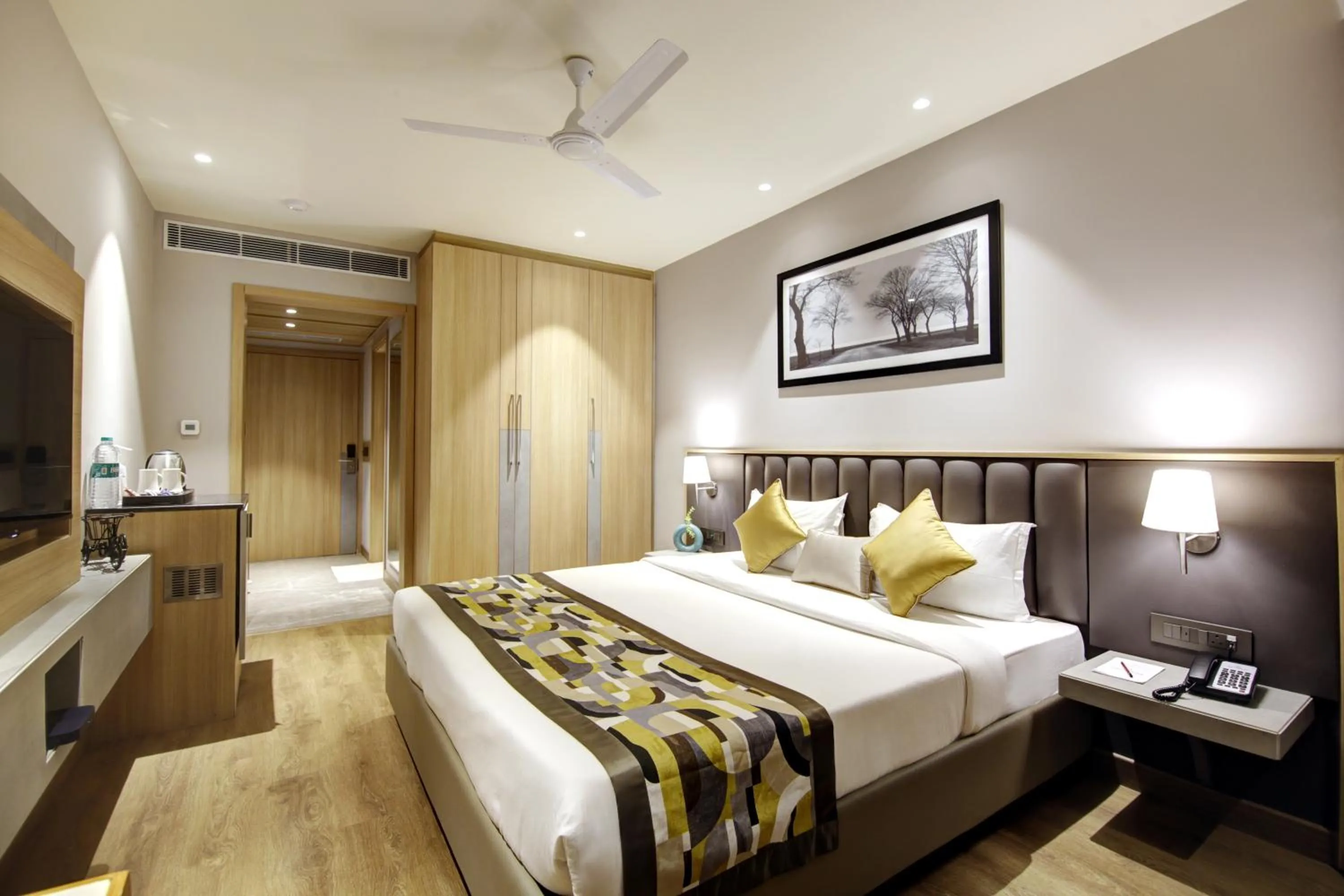 Bed in East Park Inn