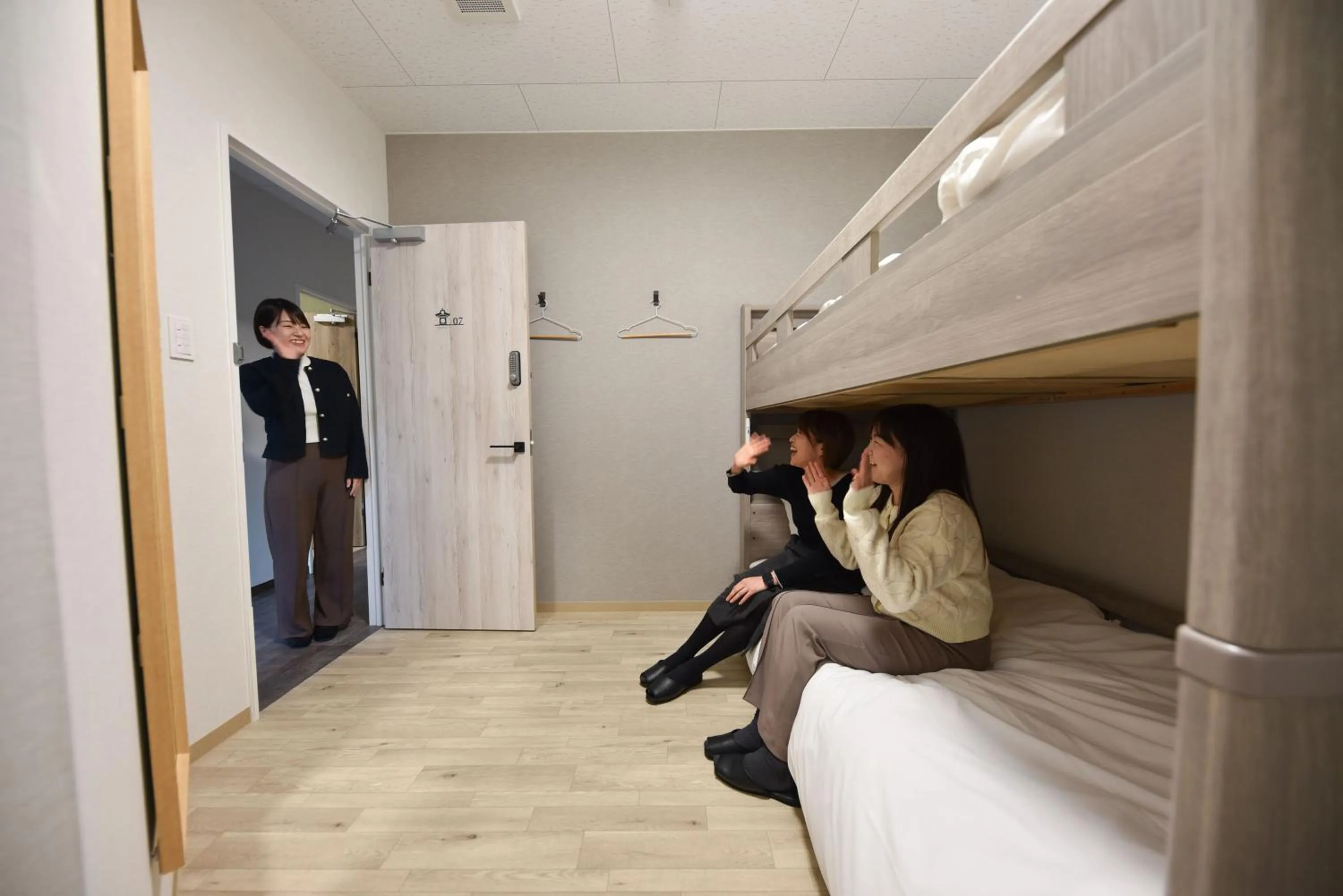 Bed in 4S STAY Awaikeda ikedaonsenyoko