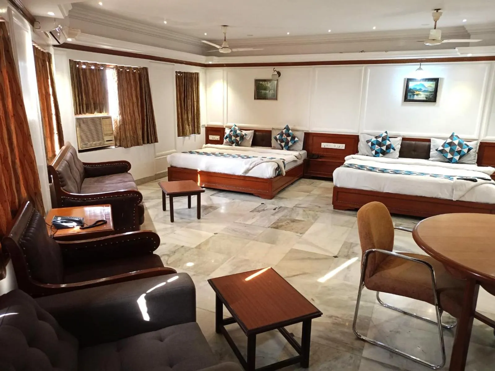 Bed in HOTEL GALAXY SURAT