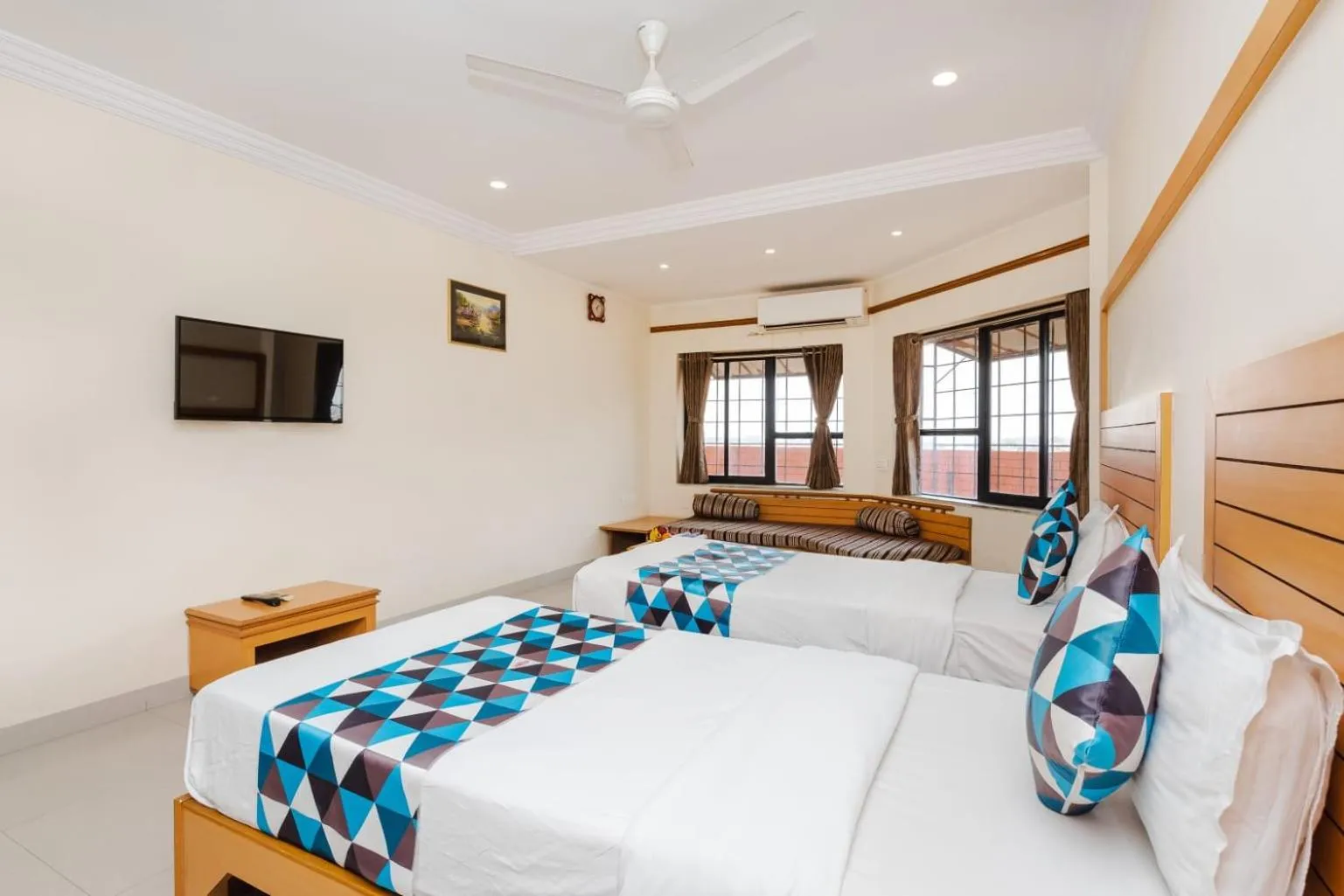 Bed in HOTEL GALAXY SURAT