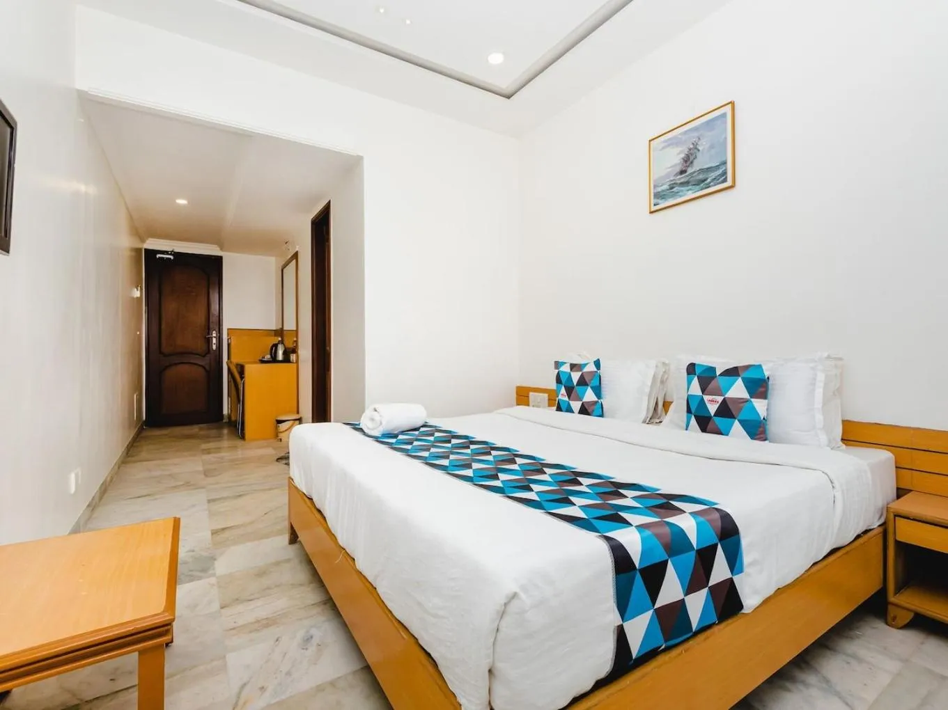 Bed in HOTEL GALAXY SURAT