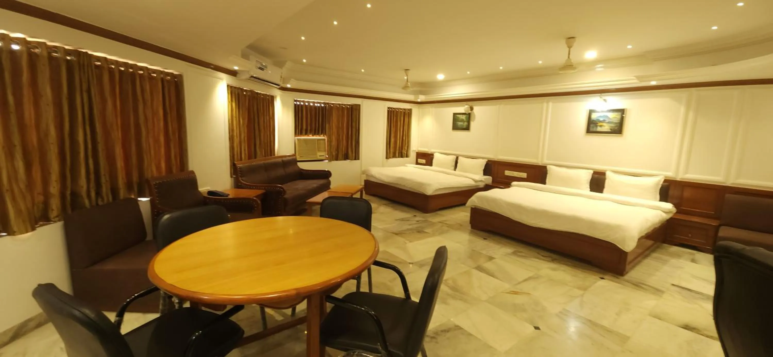 Bed in HOTEL GALAXY SURAT
