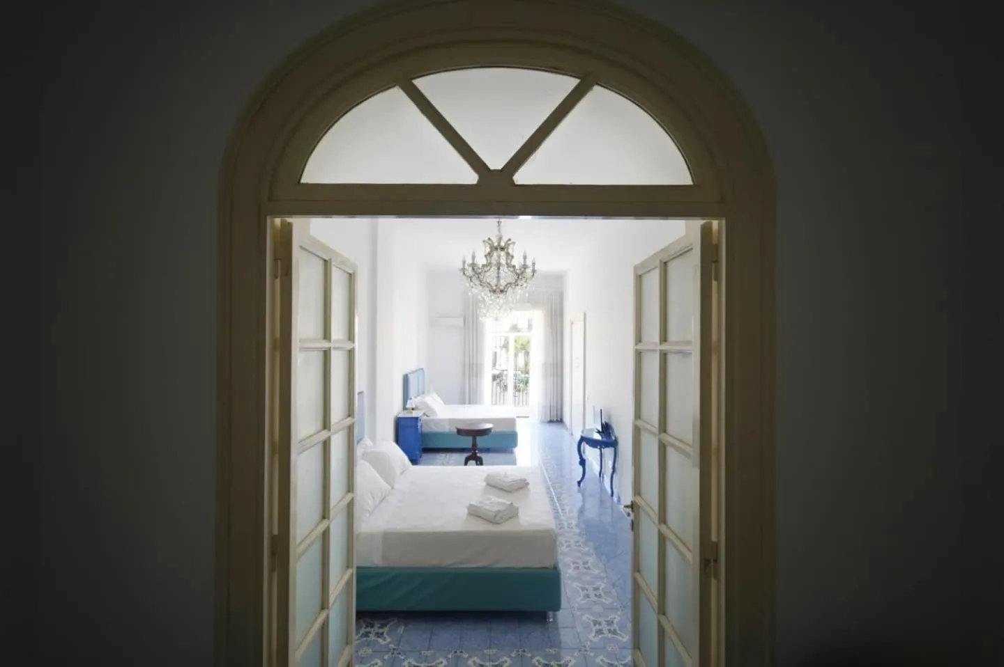 Bed in Ambasciata Sorrento Relais