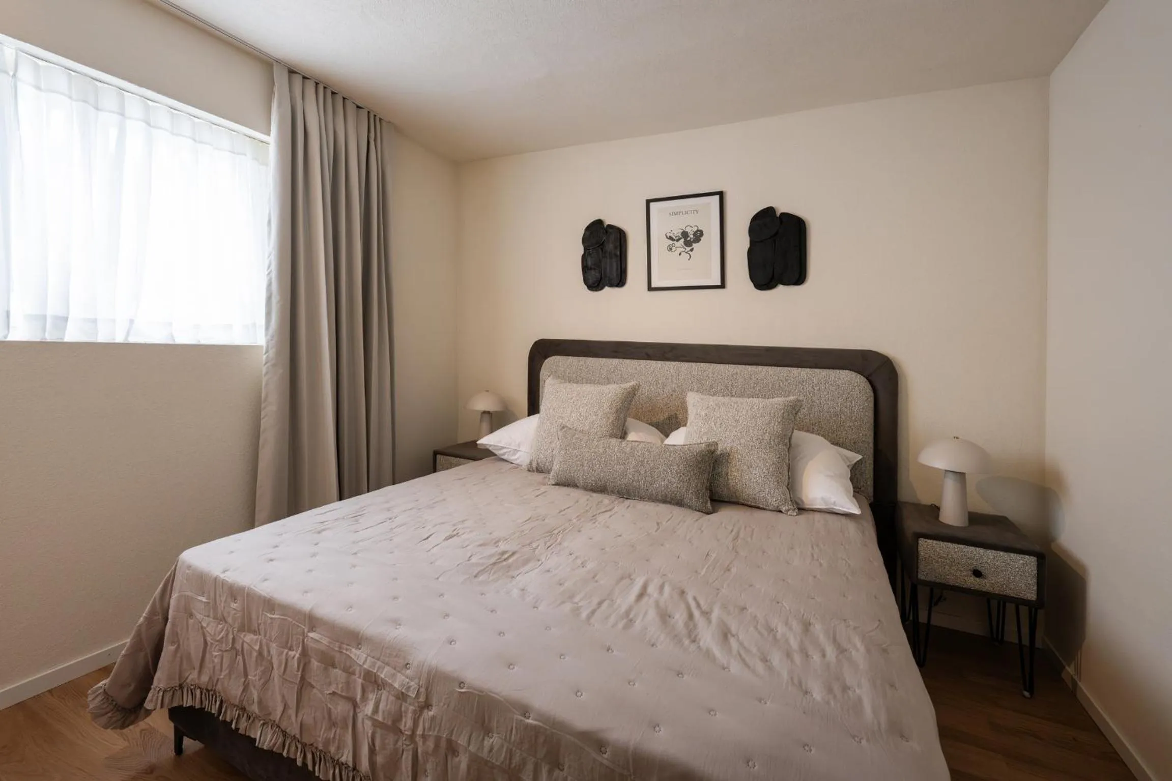 Bed in Chalet Alberti Davos Platz