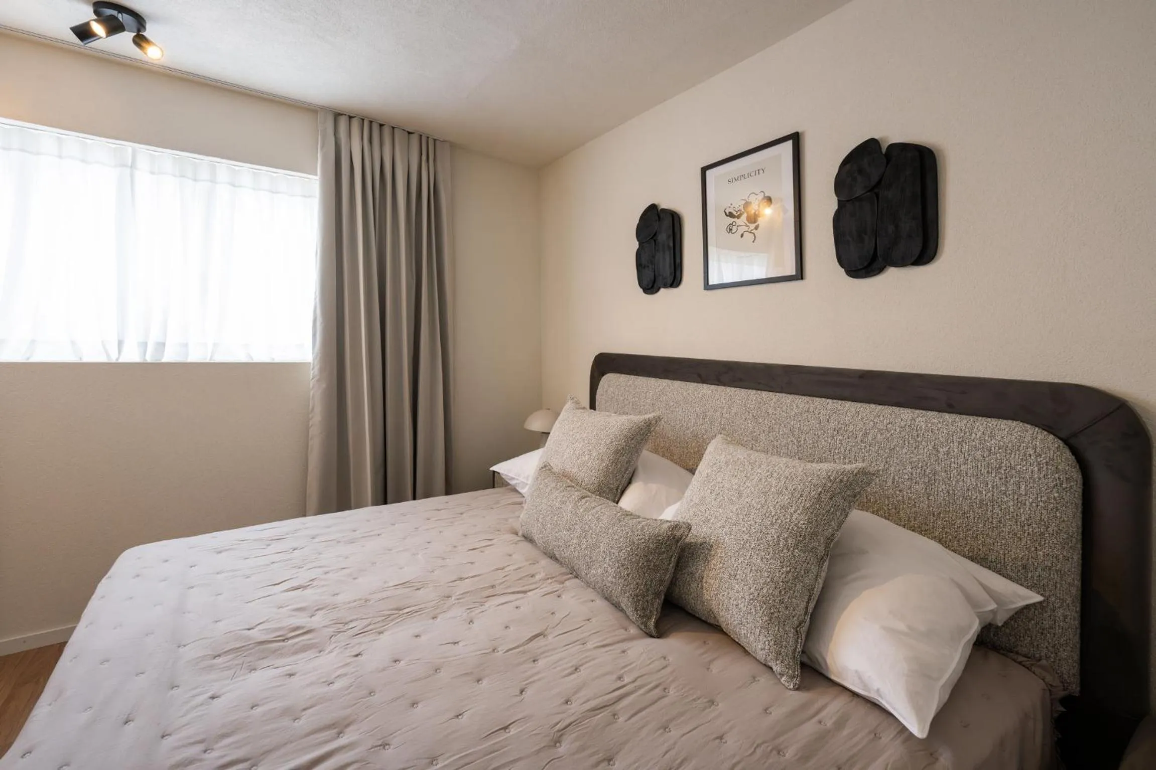 Bed in Chalet Alberti Davos Platz