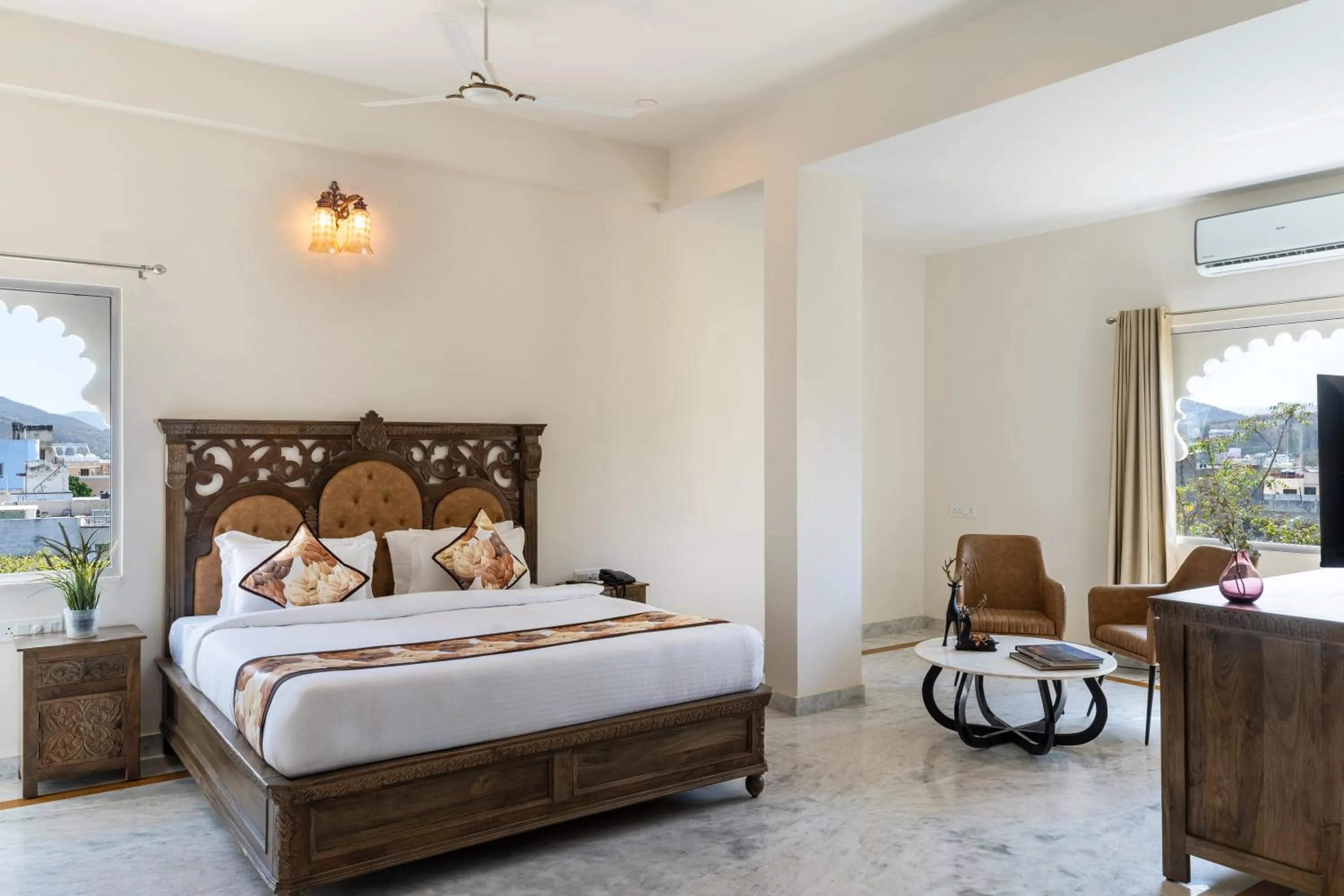 Bed in Hotel The Royal Courtyard