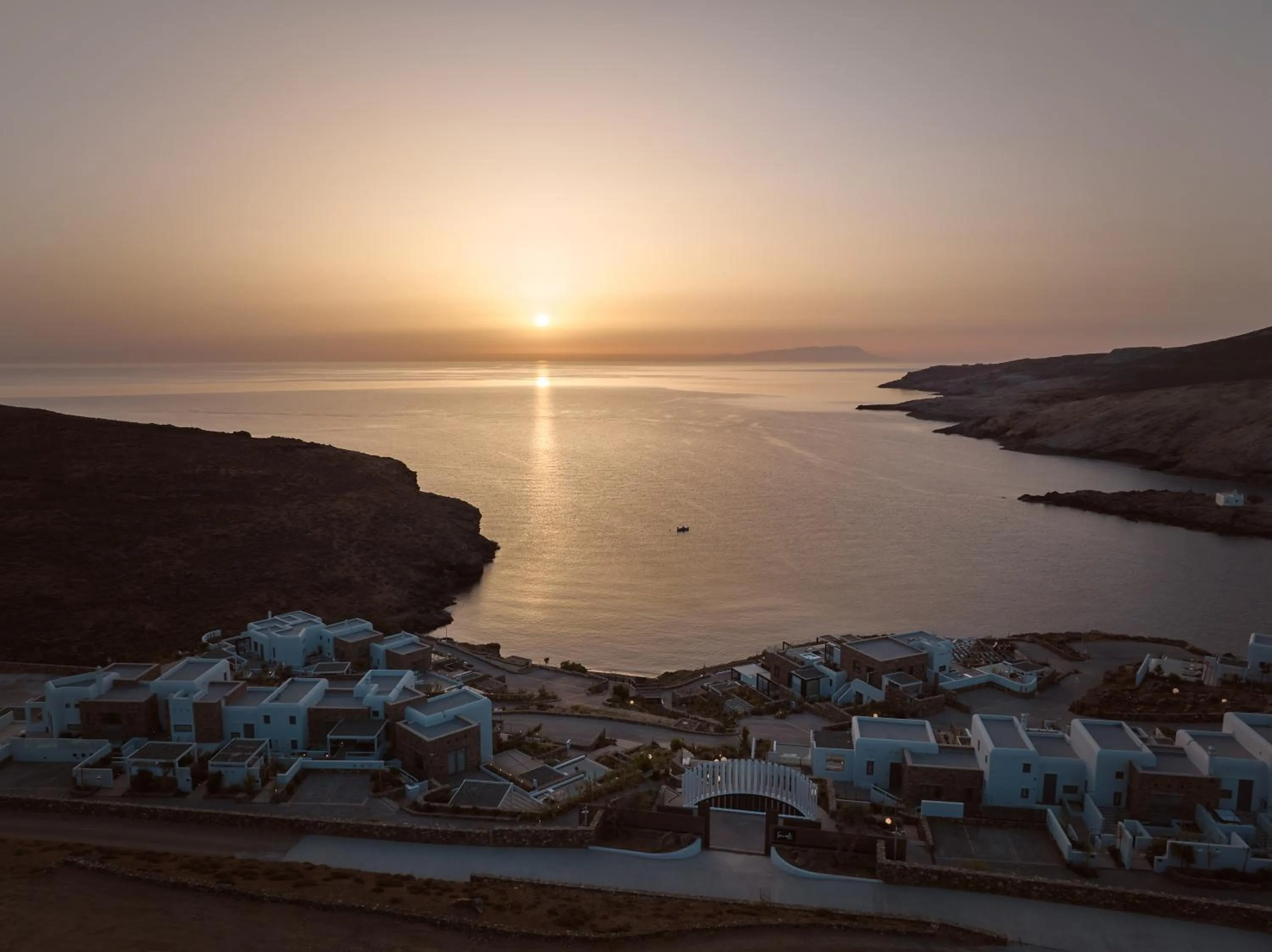 Property building in Semeli Coast Mykonos Curio Collection by Hilton