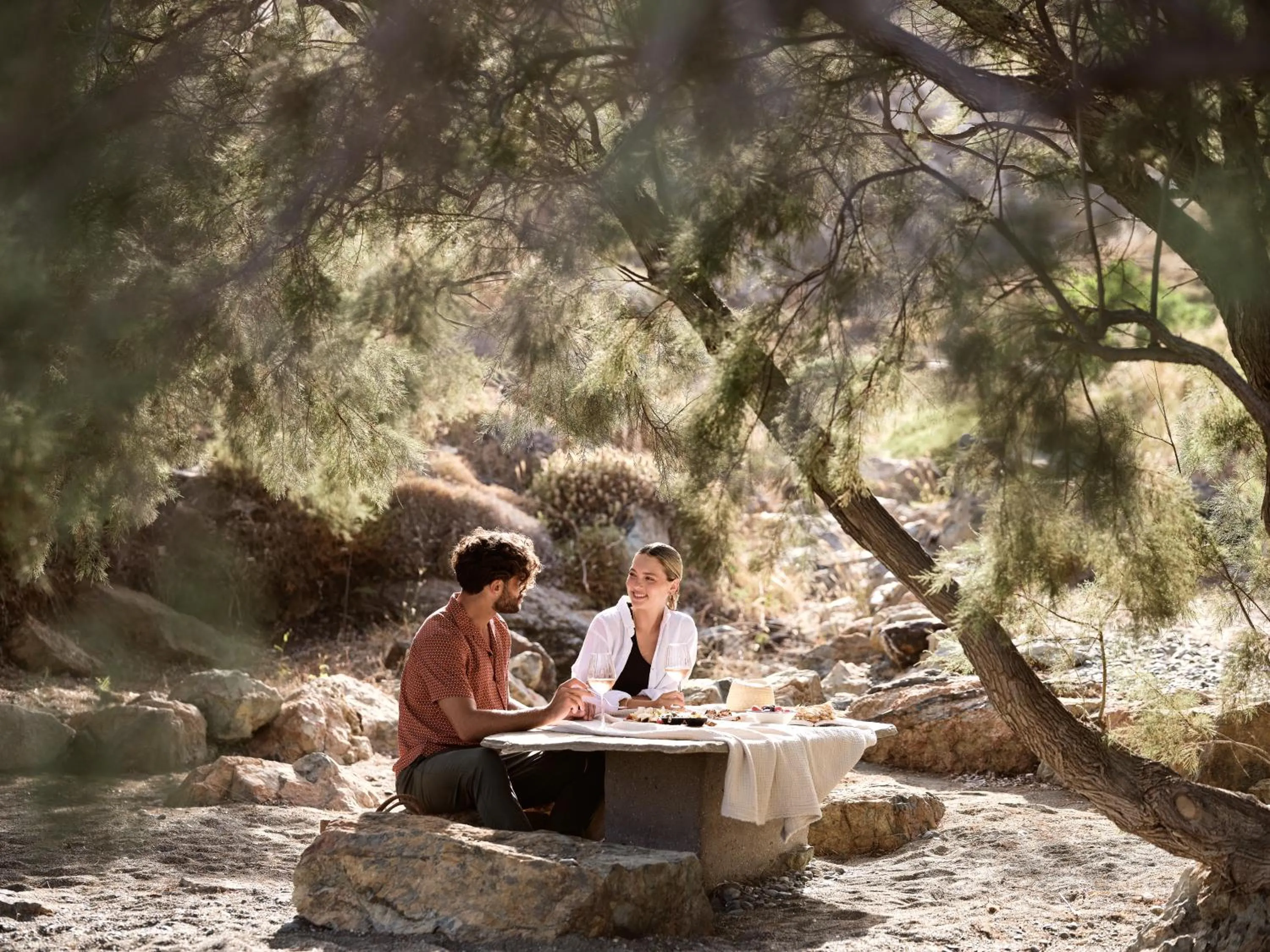 Natural landscape in Semeli Coast Mykonos Curio Collection by Hilton