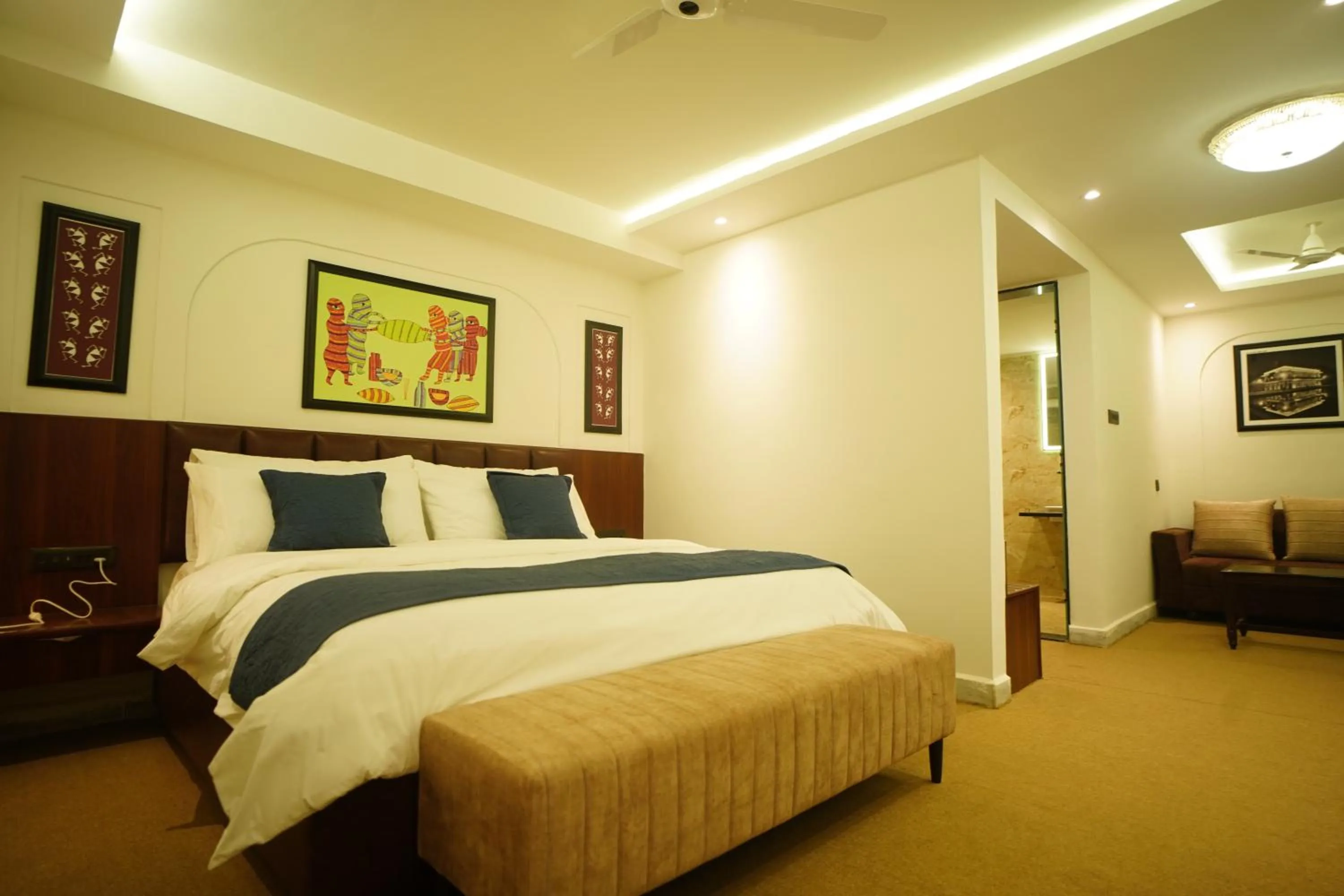 Bedroom, Bed in HOTEL PRAHLAD INN