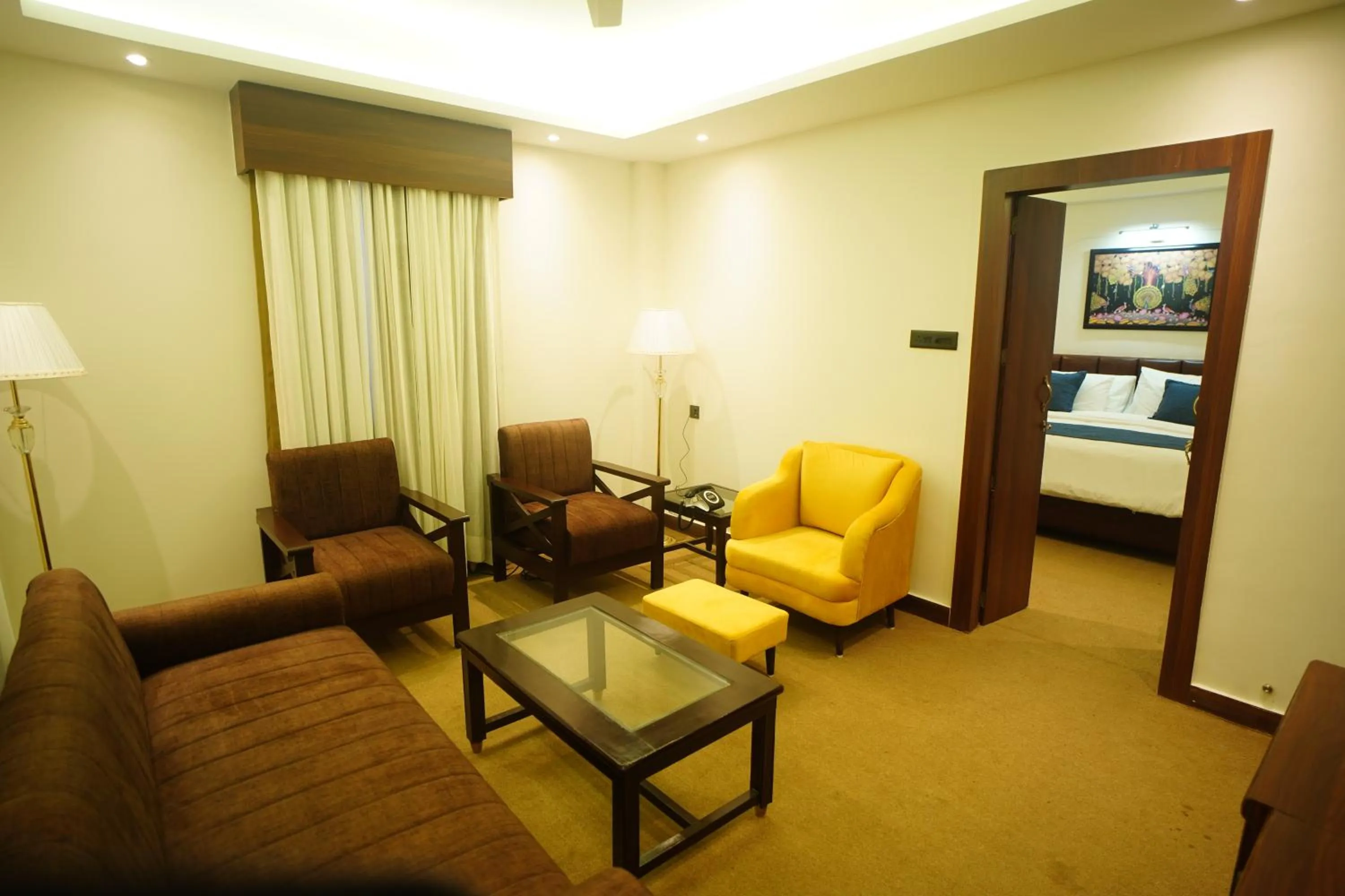 Living room in HOTEL PRAHLAD INN