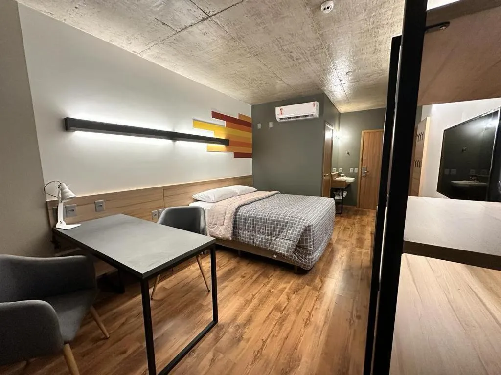 Photo of the whole room, Bed in Hotel 10 Sorriso