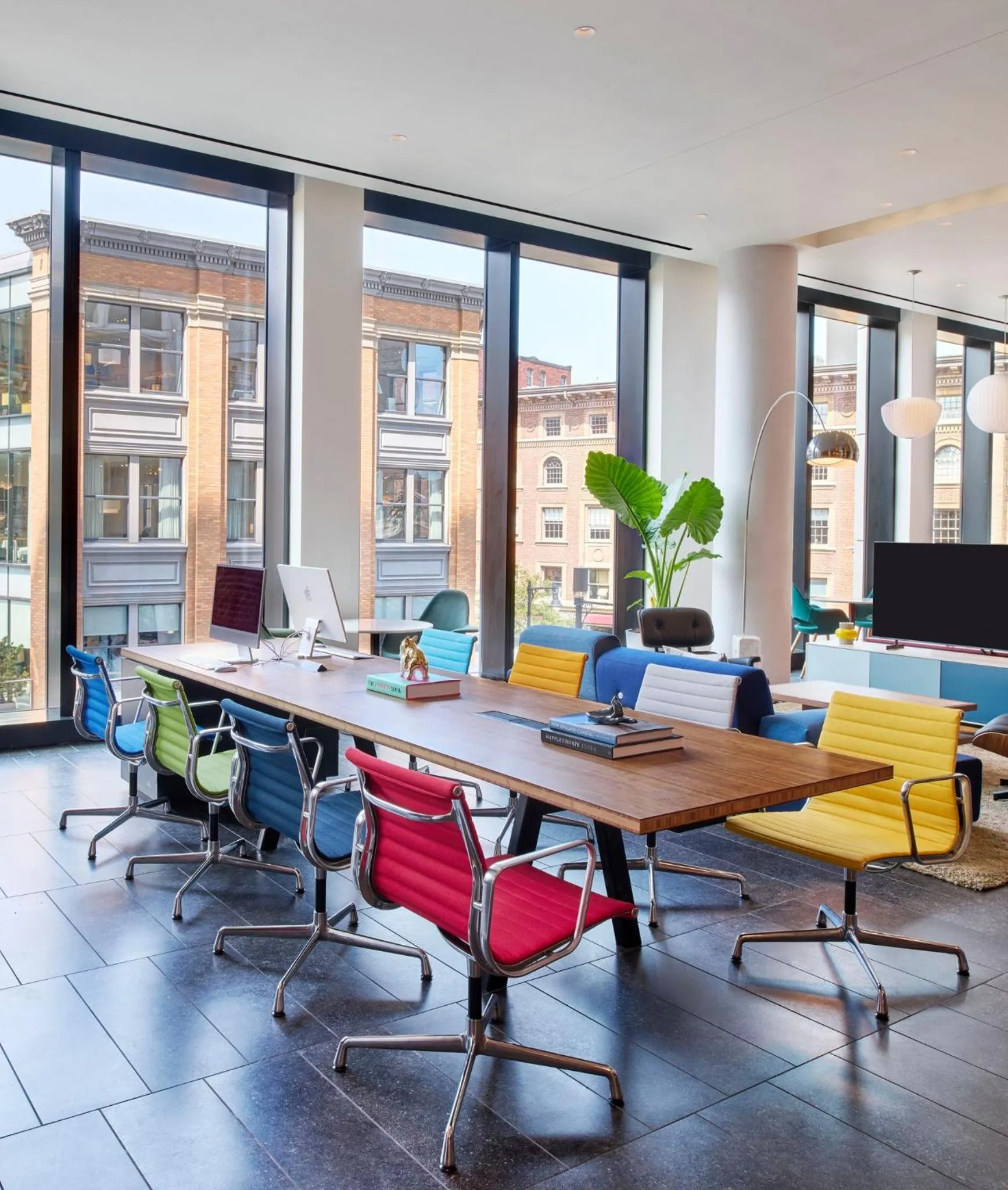 Lobby or reception in citizenM Boston Back Bay