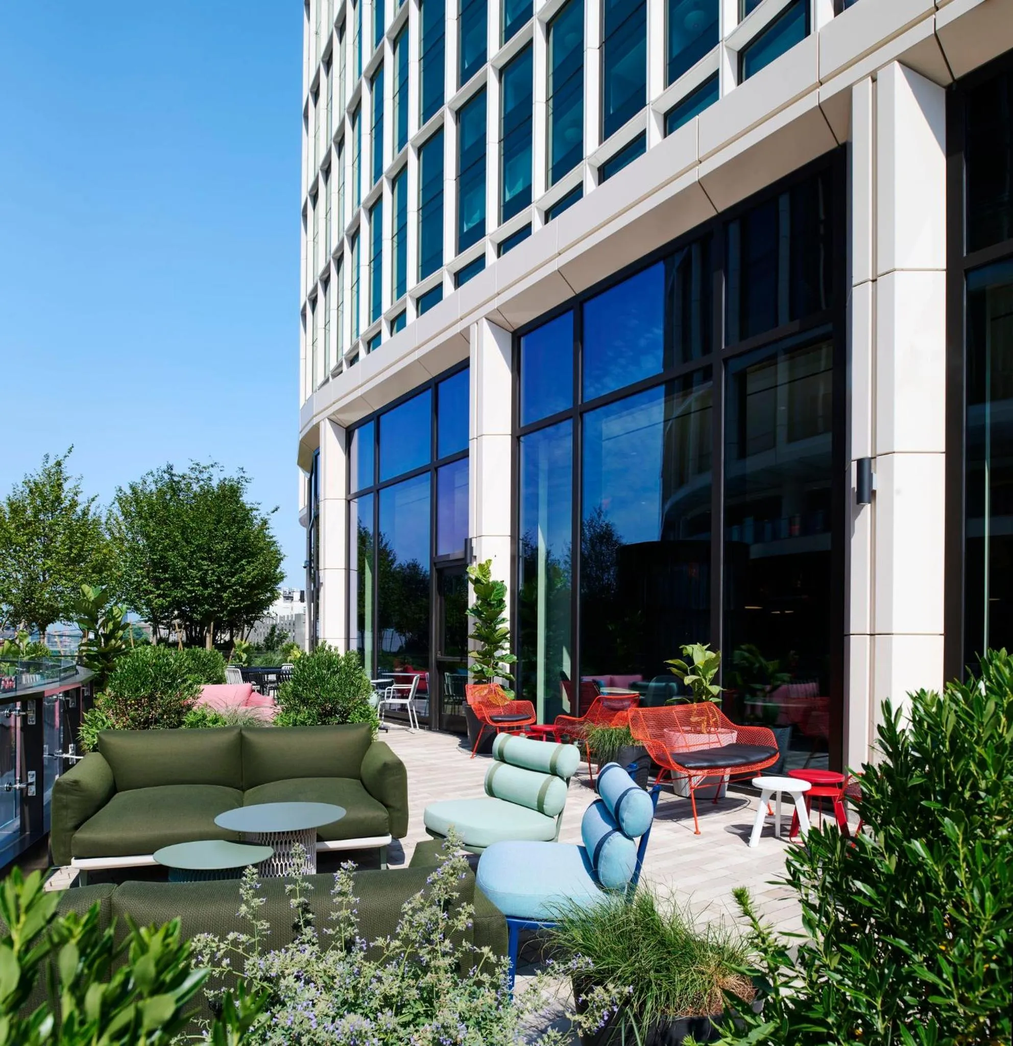 Balcony/Terrace in citizenM Boston Back Bay