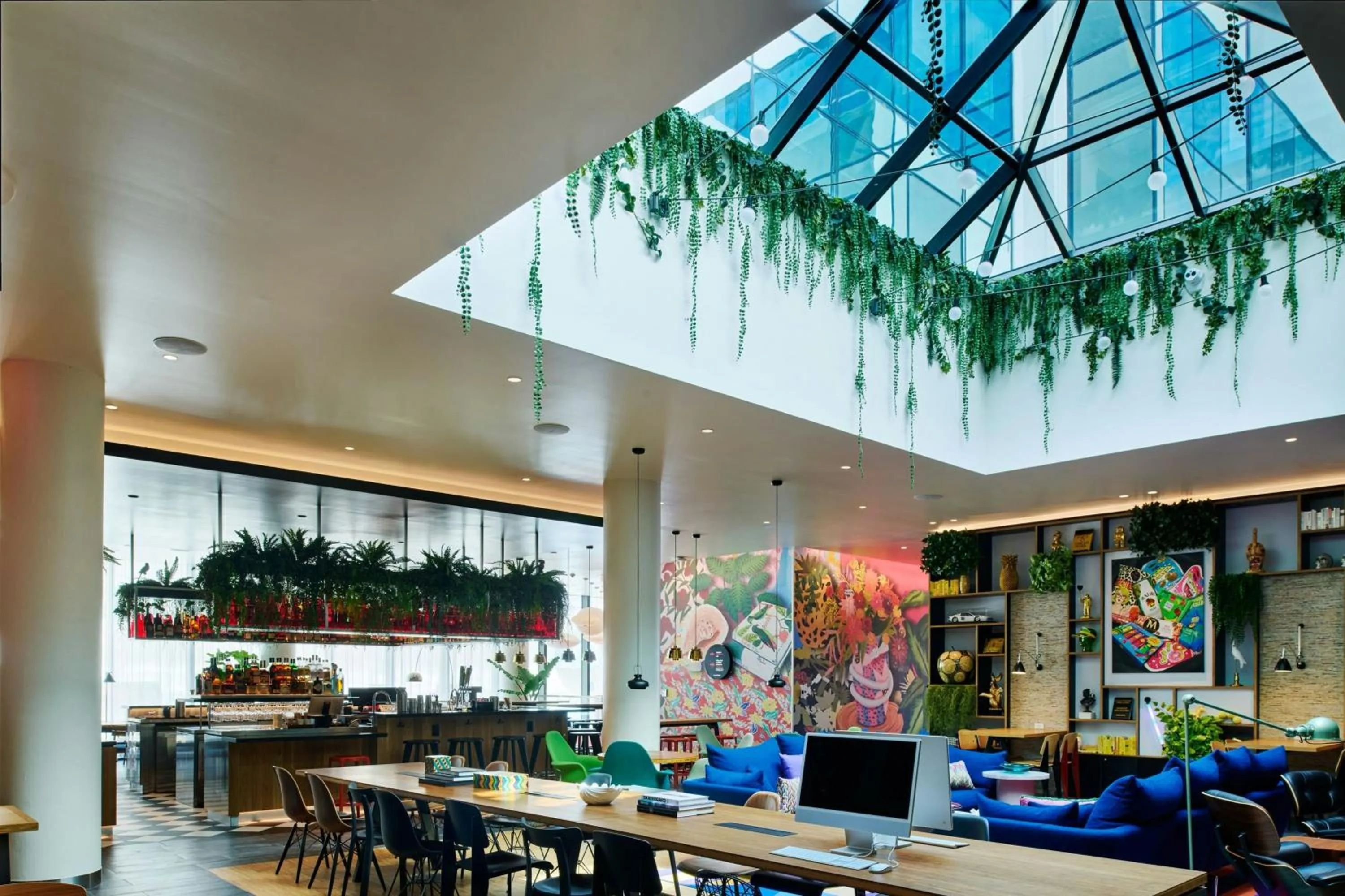 Lobby or reception in citizenM Miami South Beach