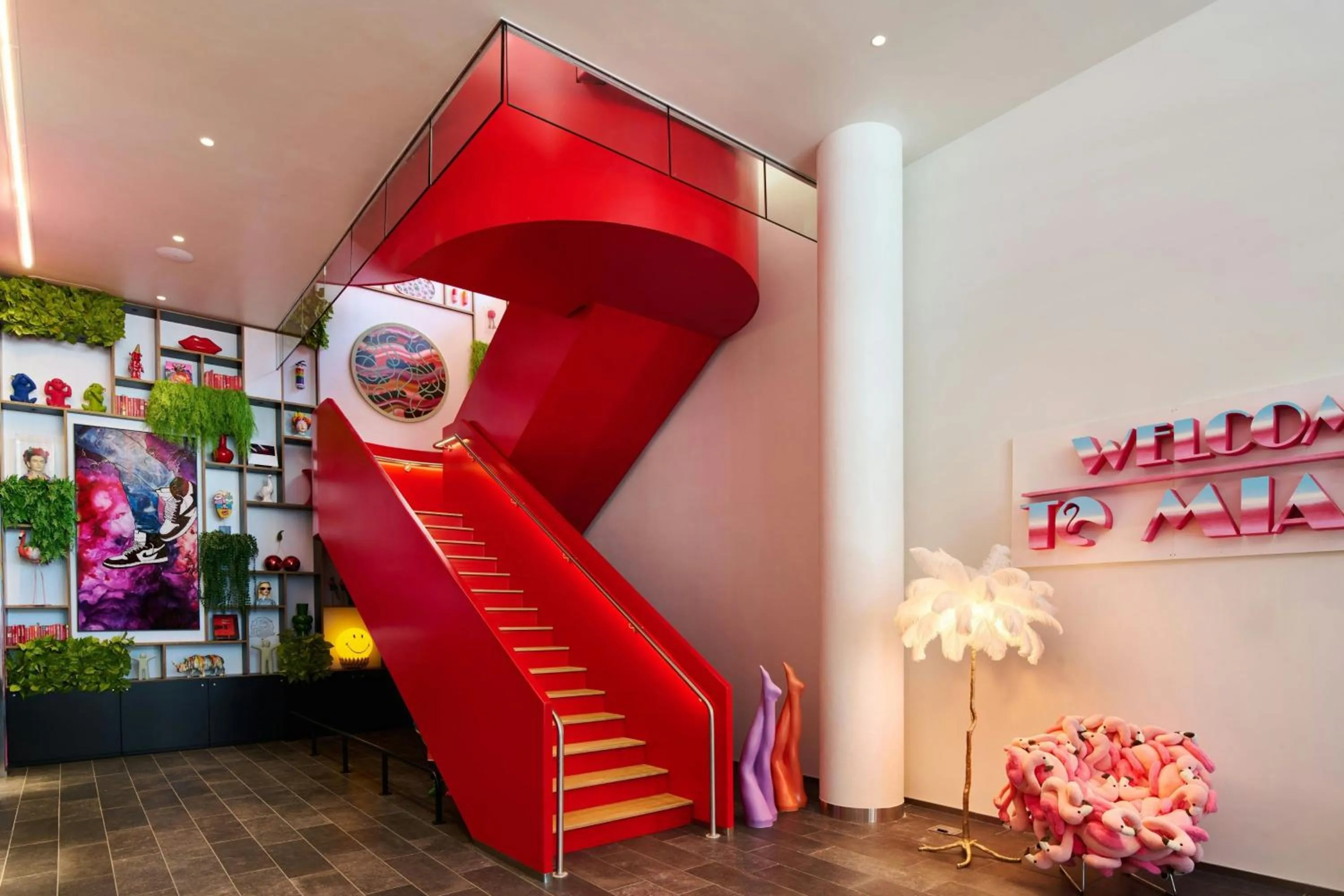 Lobby or reception in citizenM Miami South Beach