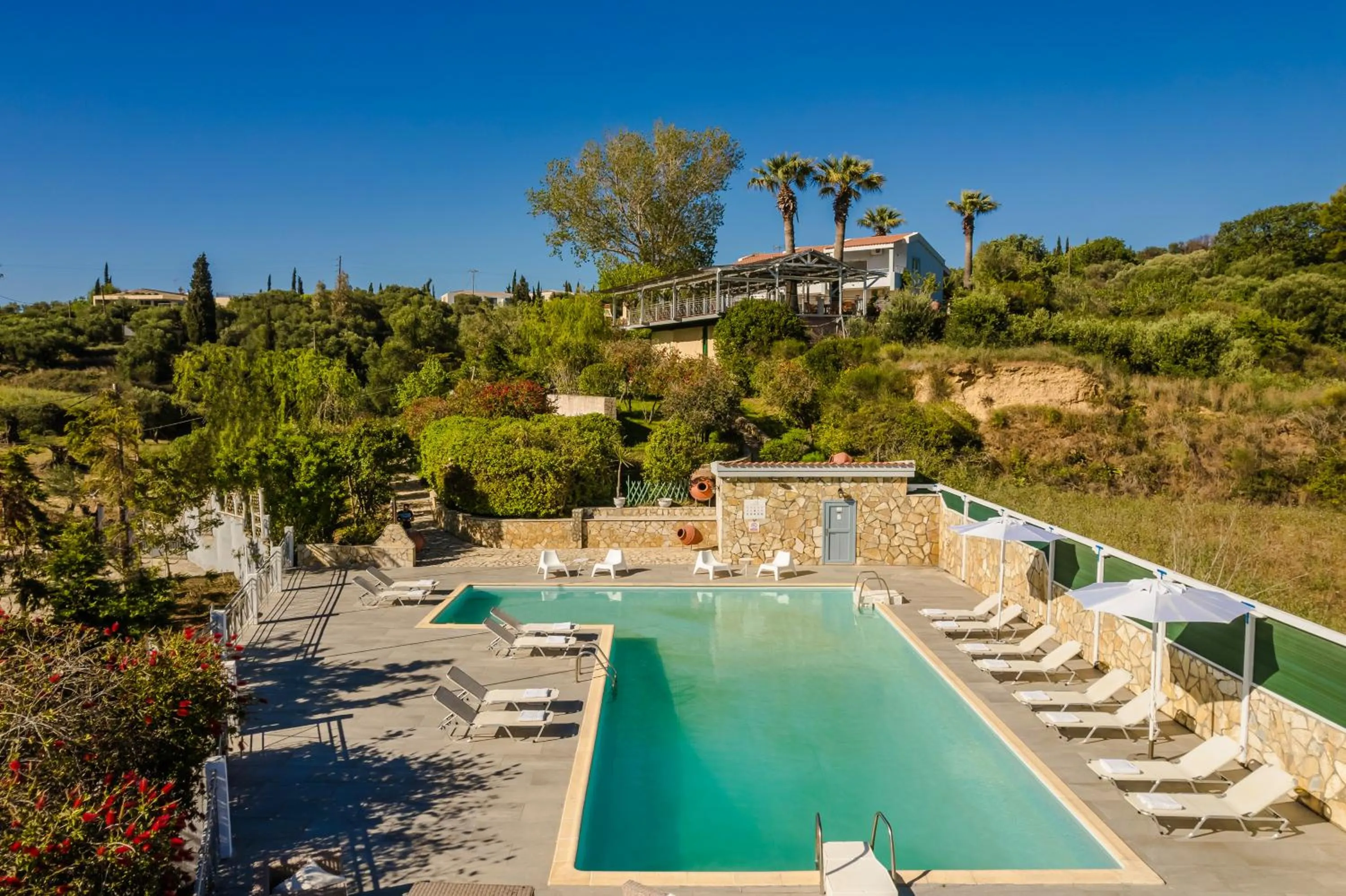 Swimming pool in Costa Avithos