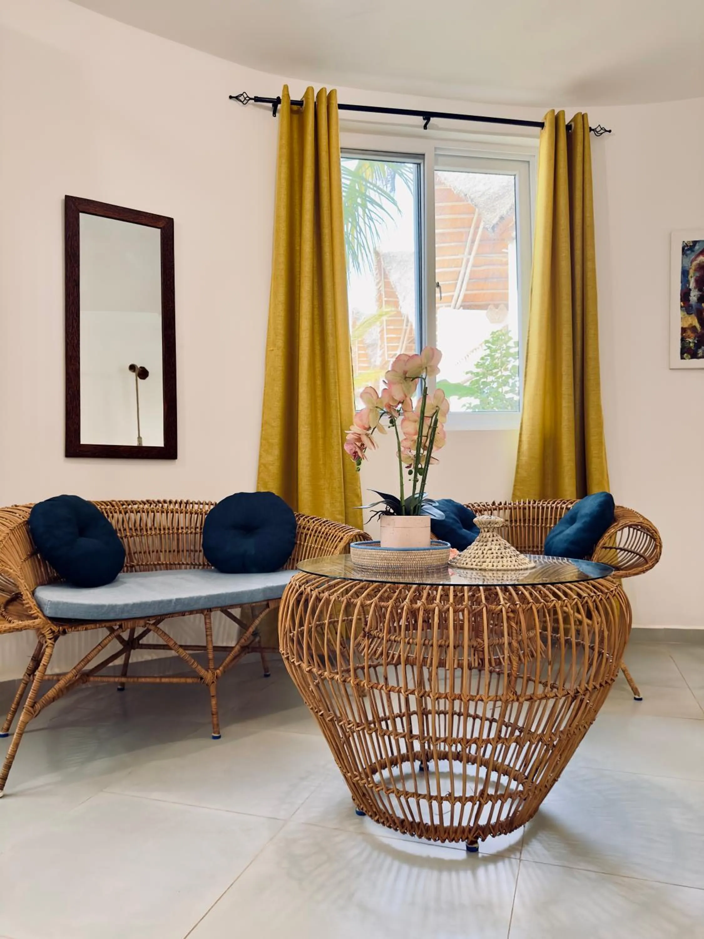 Living room in Olzadia Boutique Hotel