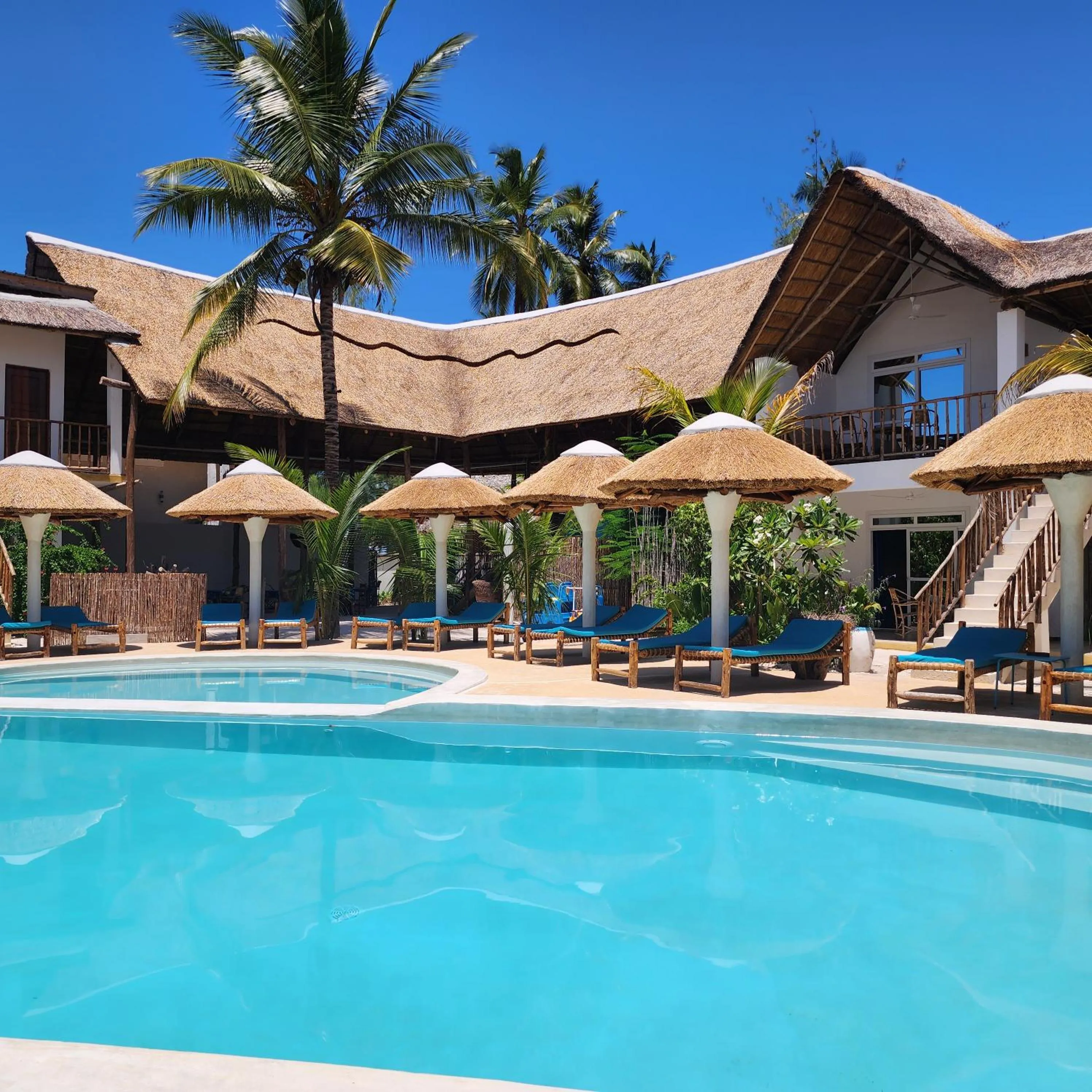Pool view in Olzadia Boutique Hotel