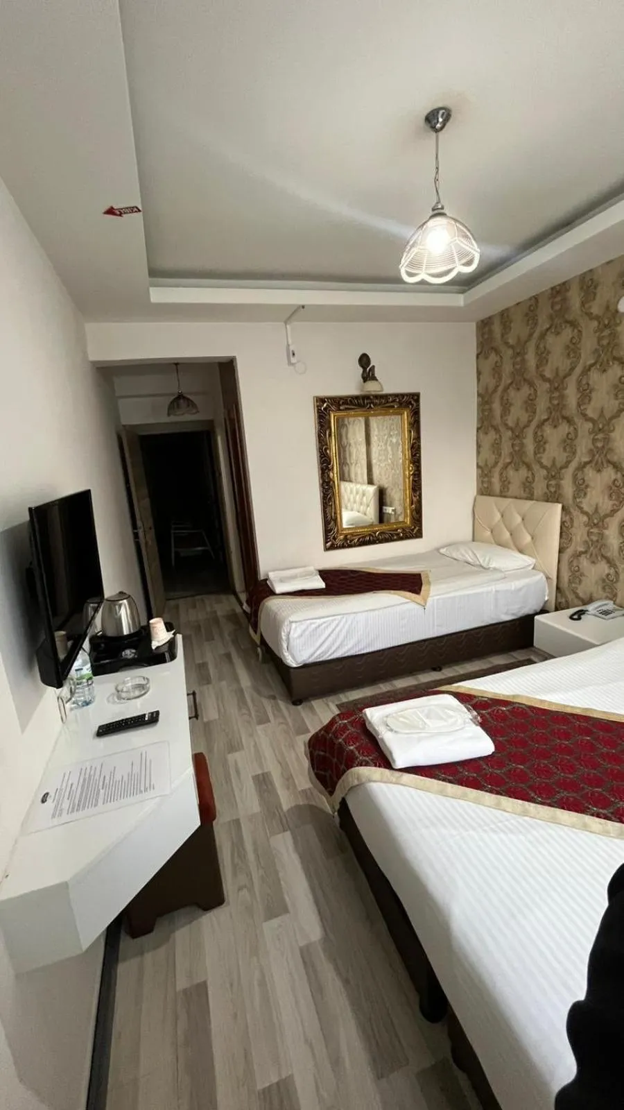 Bed in HOTEL SEVEN PARK