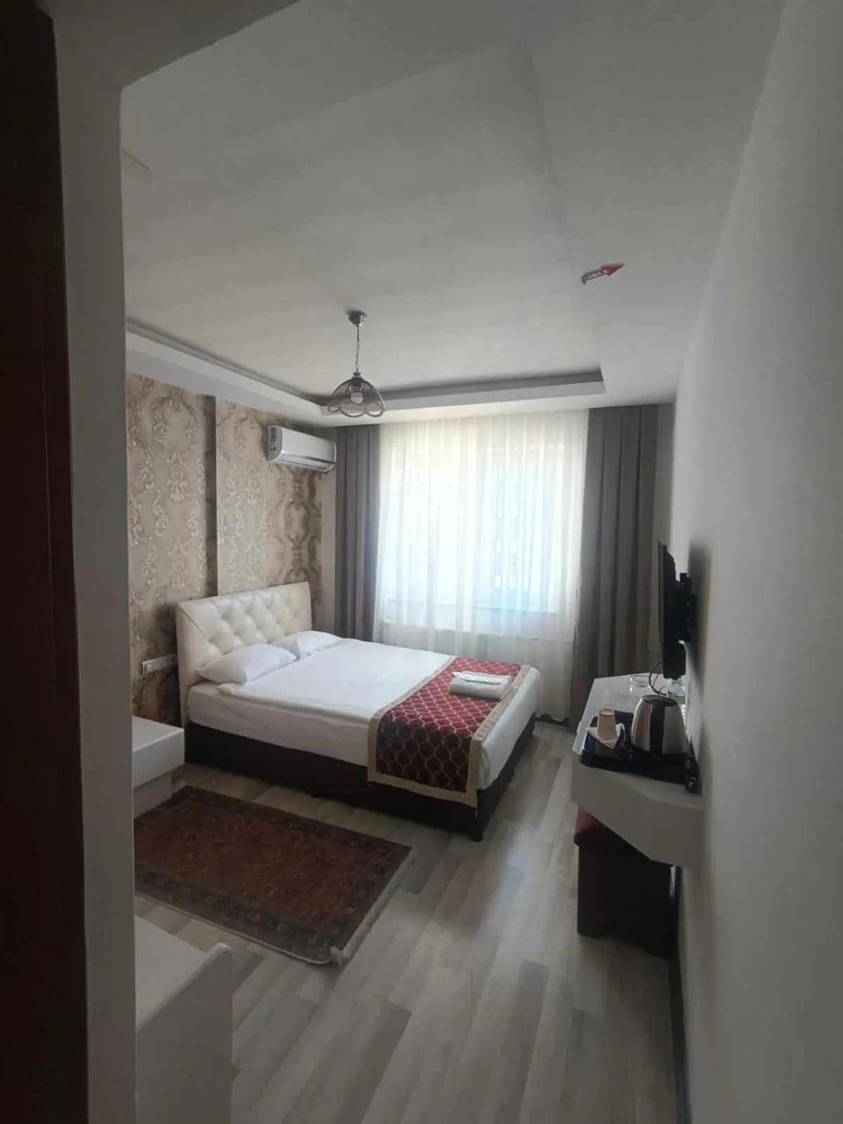 Property building, Bed in HOTEL SEVEN PARK