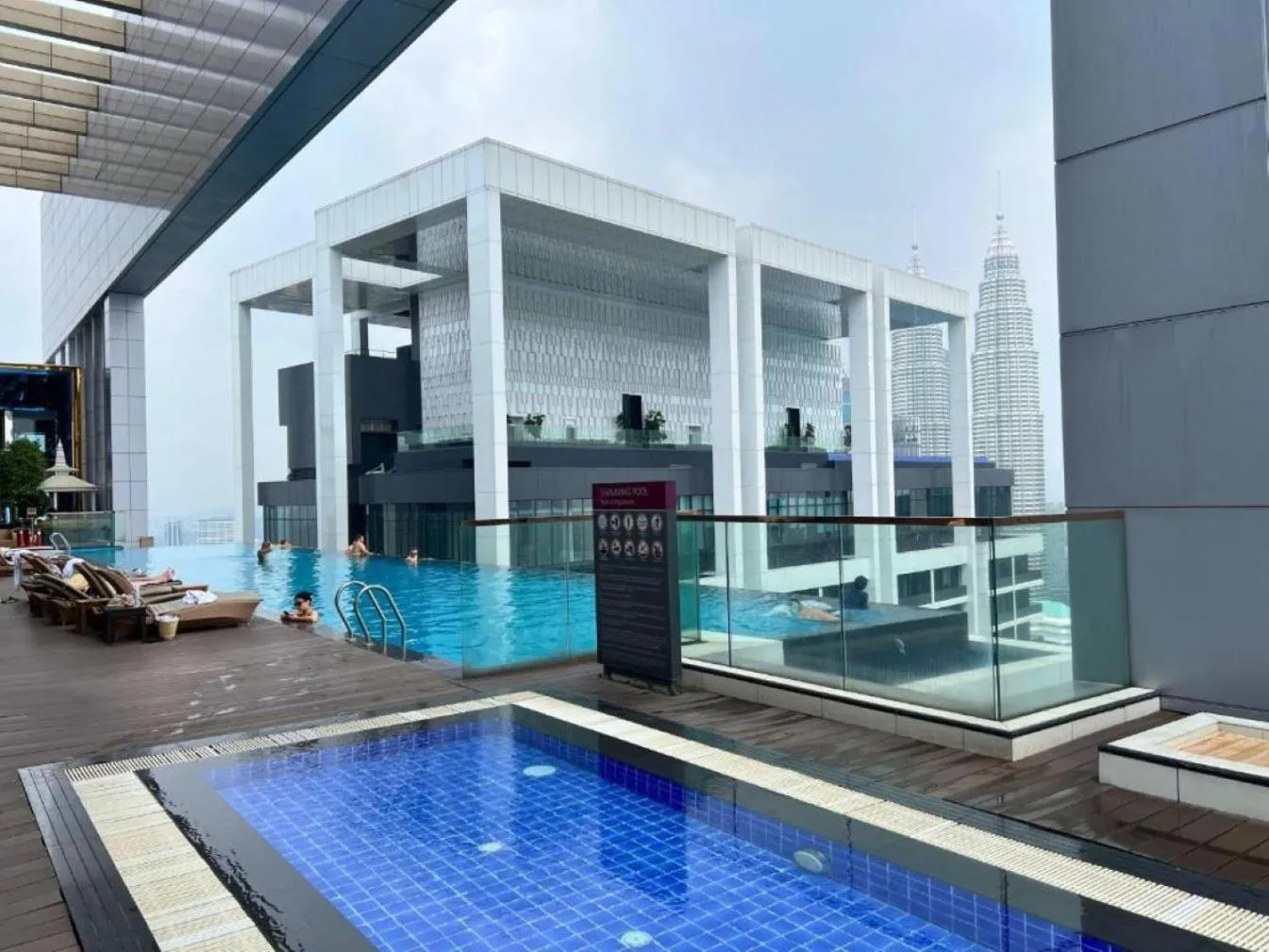 Pool view in The Platinum KLCC by Comfort Suites