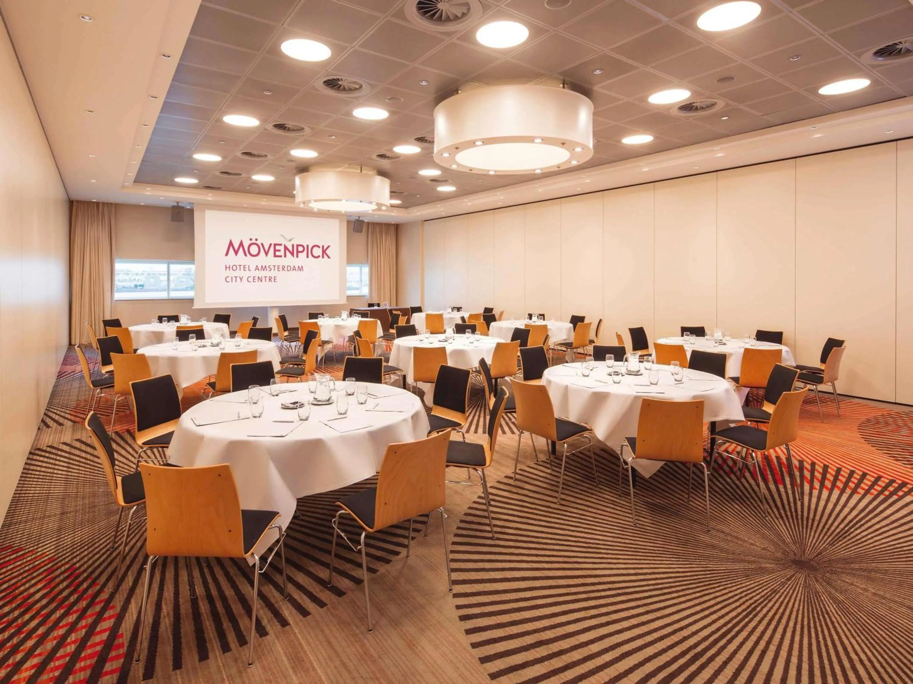 Meeting/conference room in Mövenpick Hotel Amsterdam City Centre