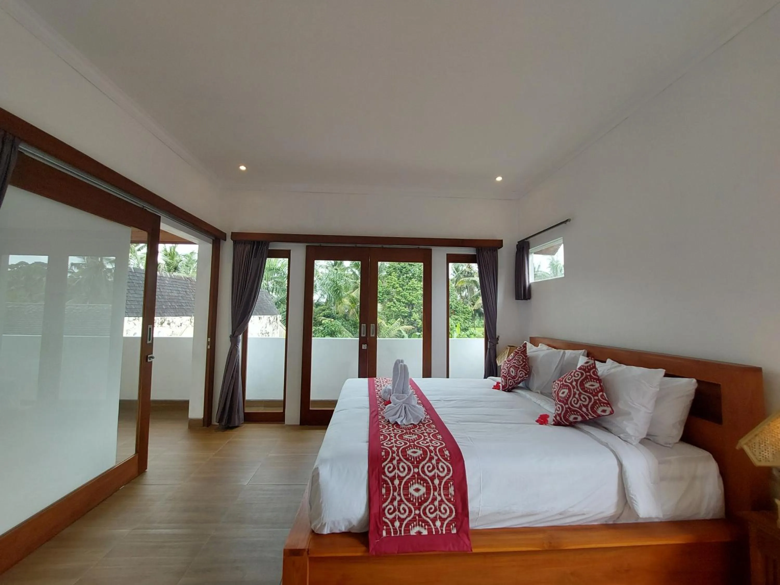 Bed in Prema Shiva Suites and Villas by EPS