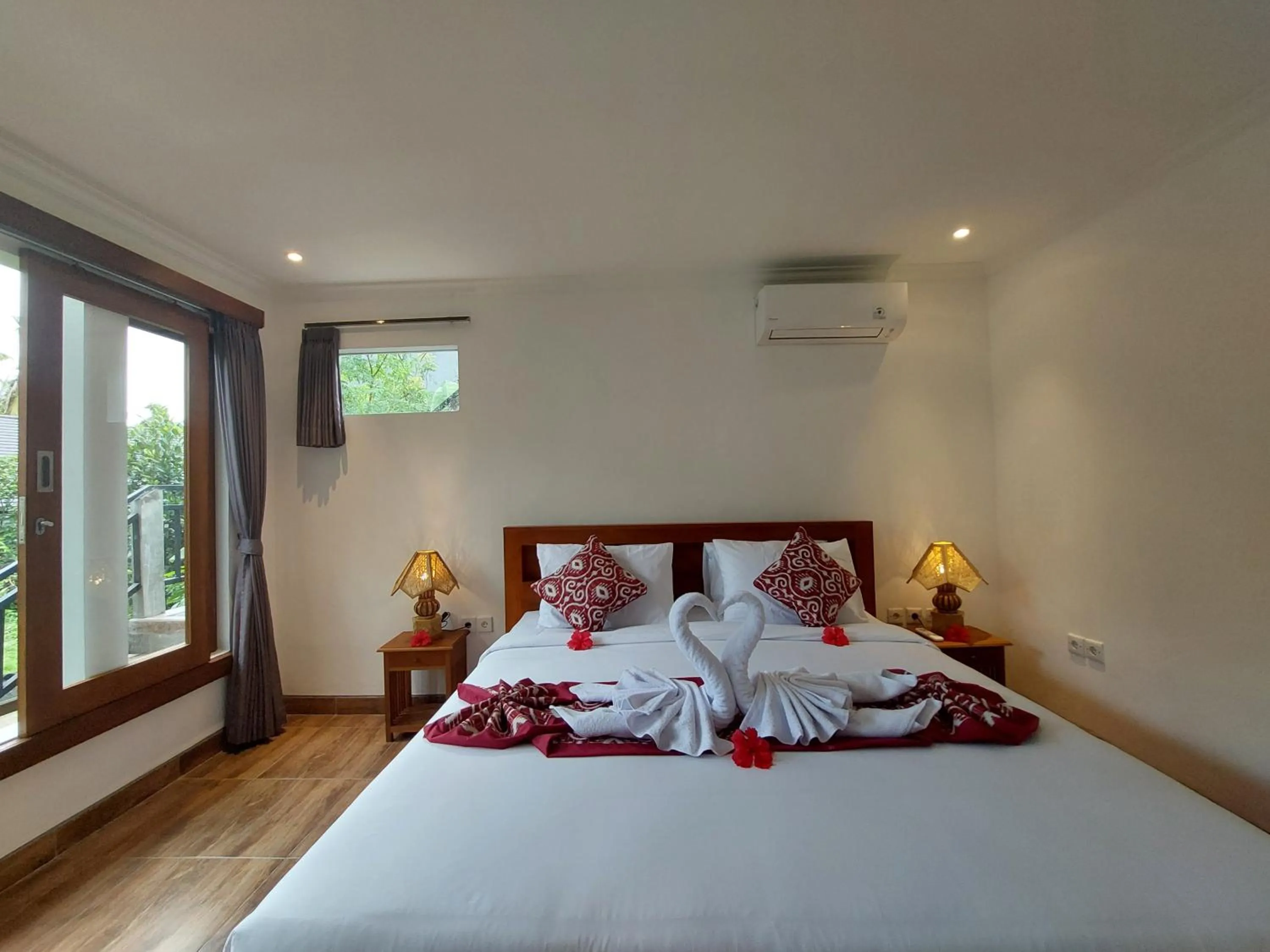 Bed in Prema Shiva Suites and Villas by EPS