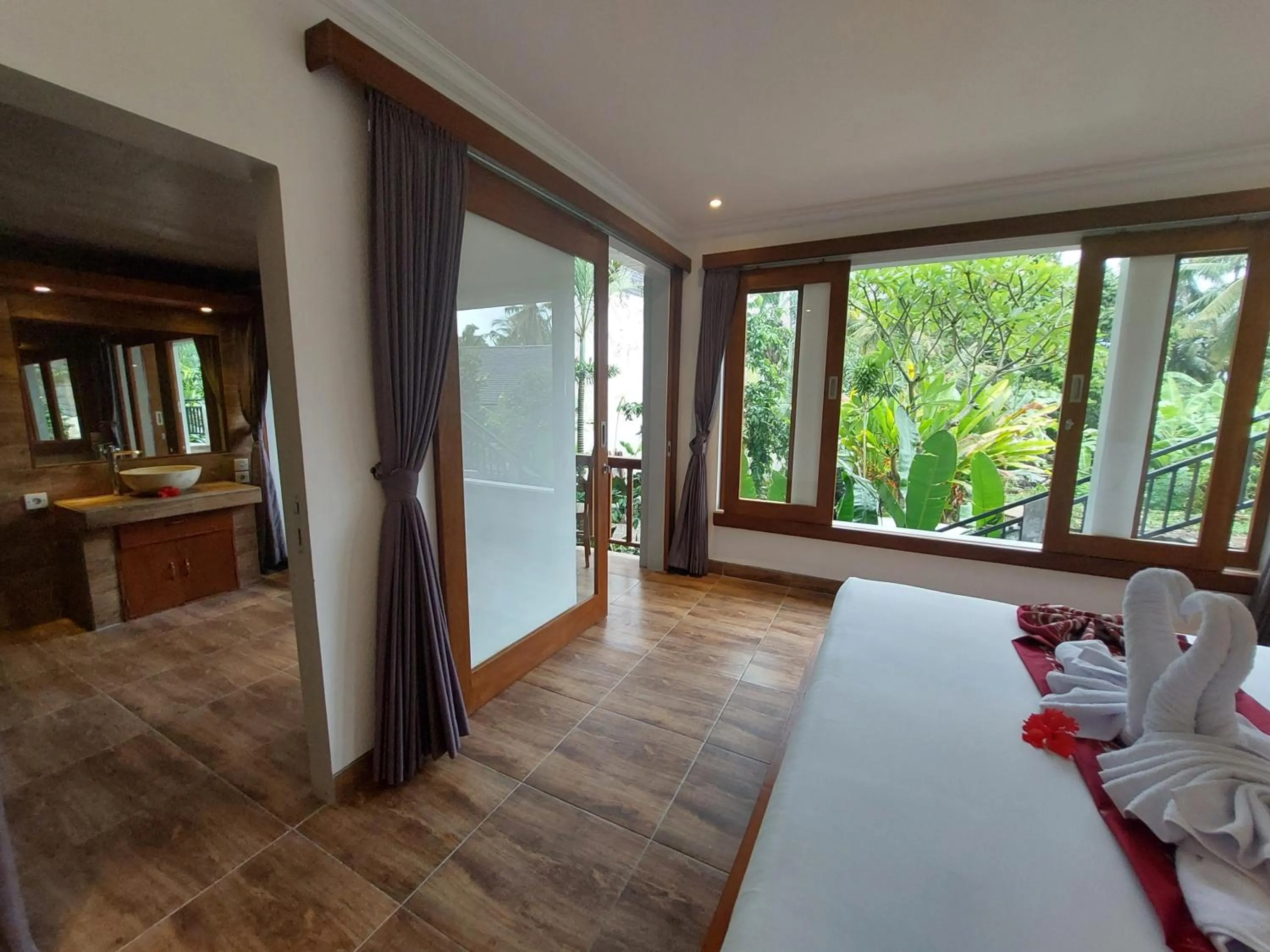 Bed in Prema Shiva Suites and Villas by EPS