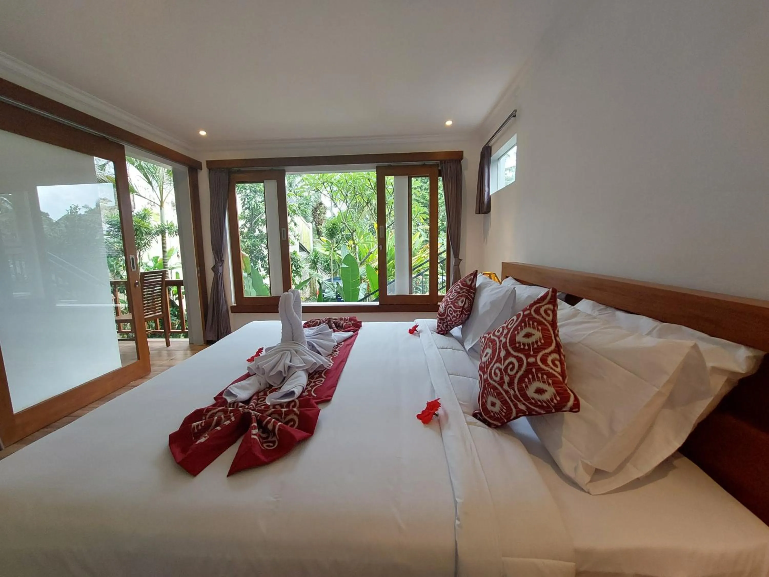 Bed in Prema Shiva Suites and Villas by EPS
