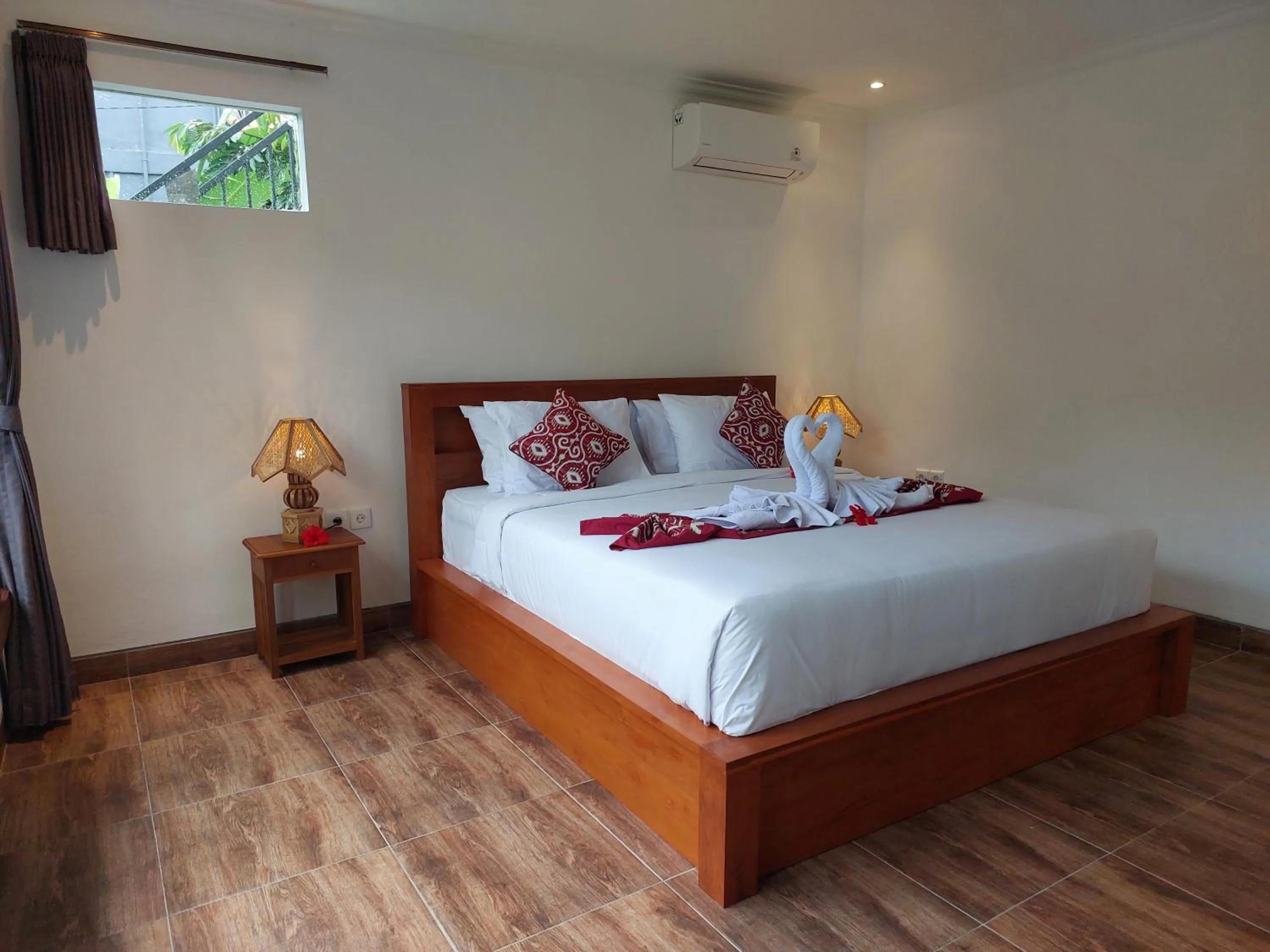 Bed in Prema Shiva Suites and Villas by EPS