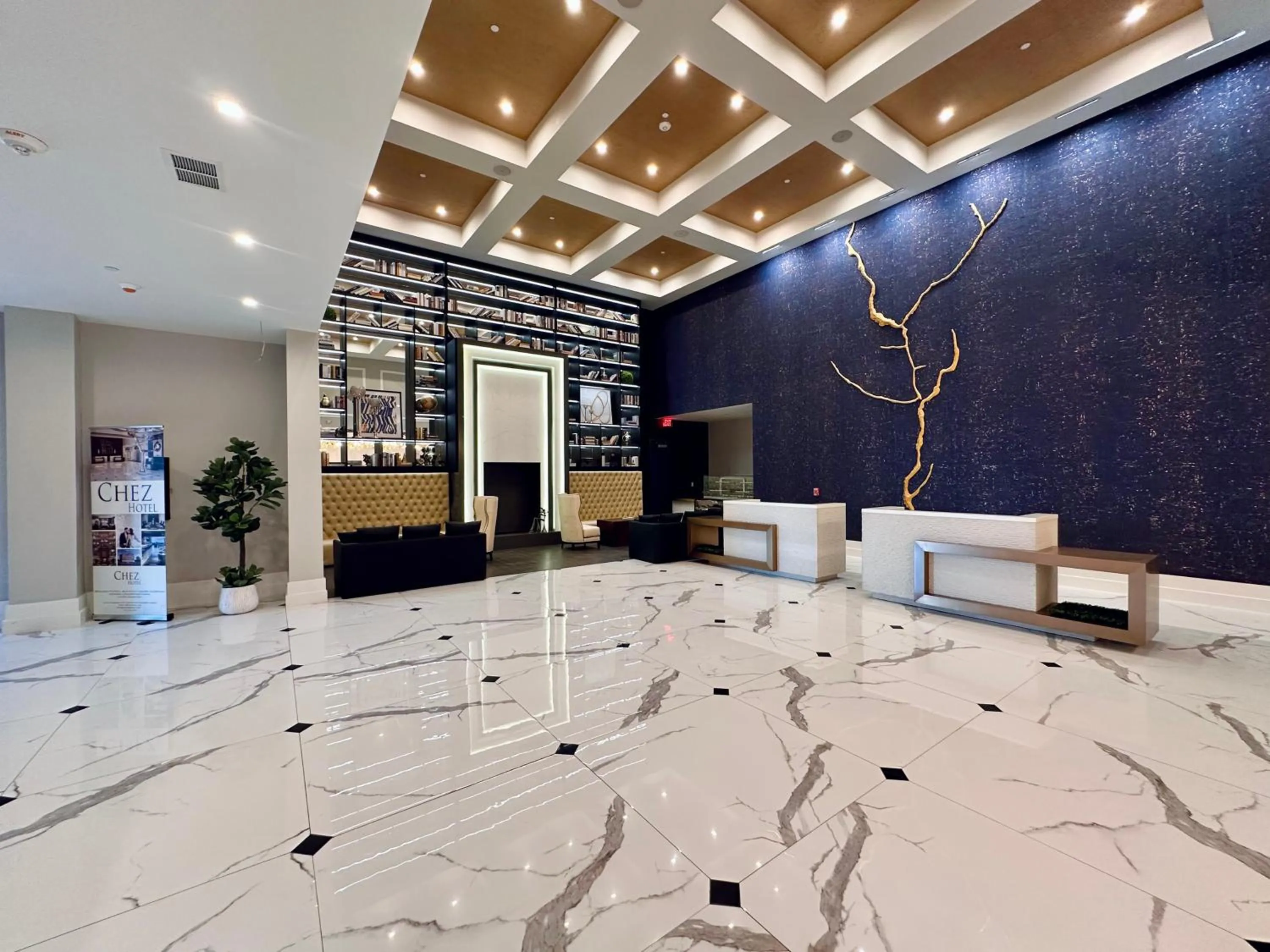 Lobby or reception in Chez Hotel