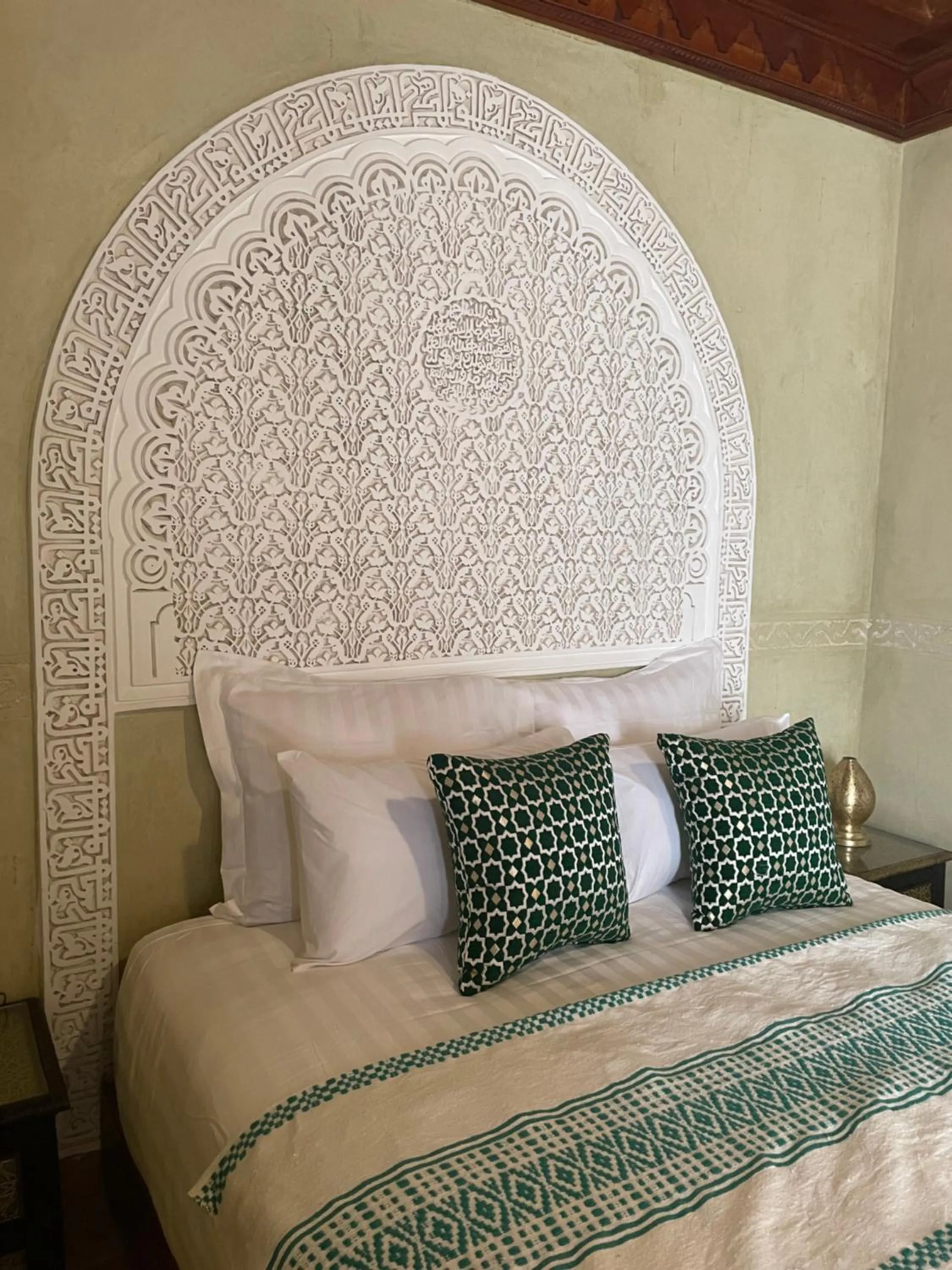Bed in Riad Amalia