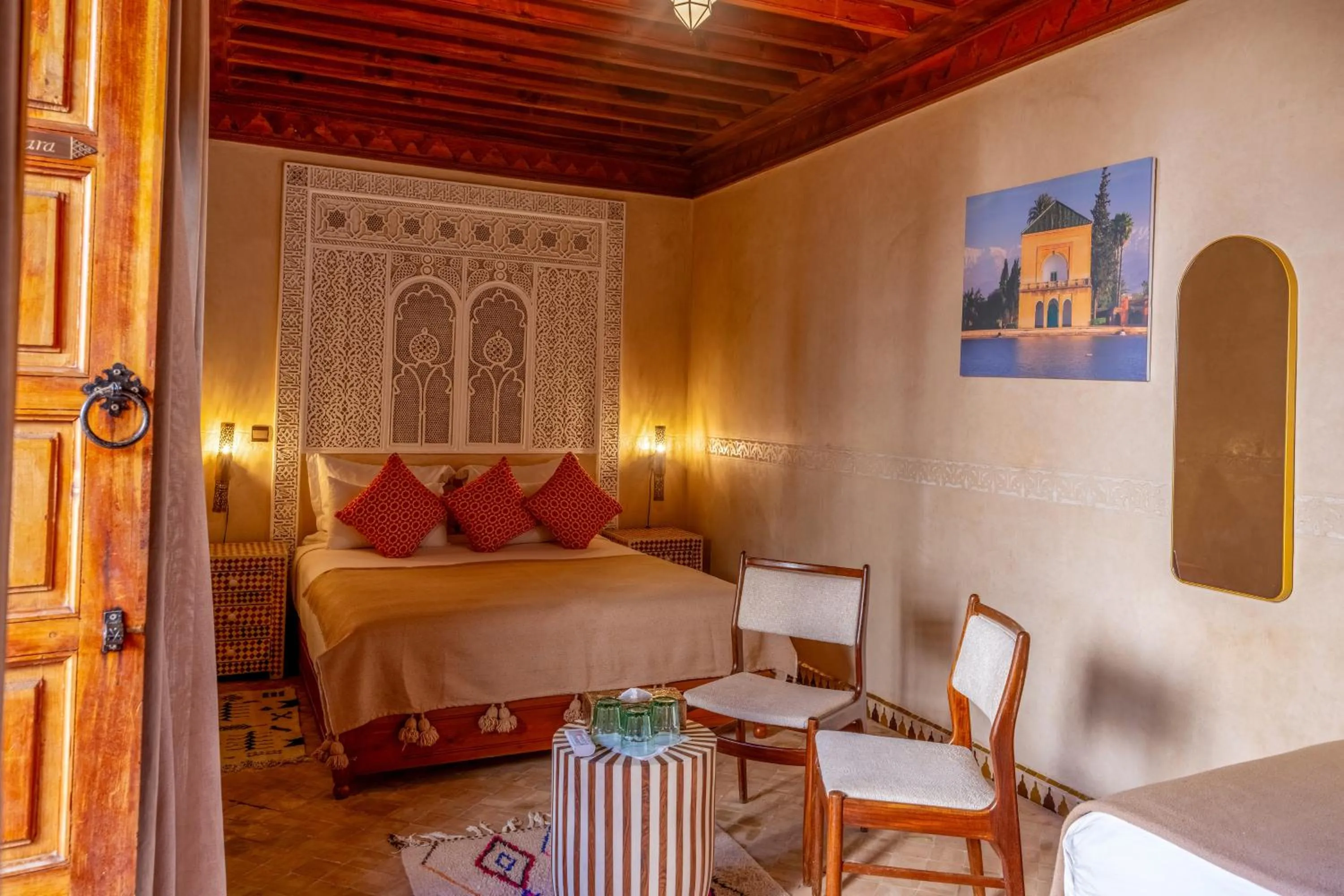 Bed in Riad Amalia