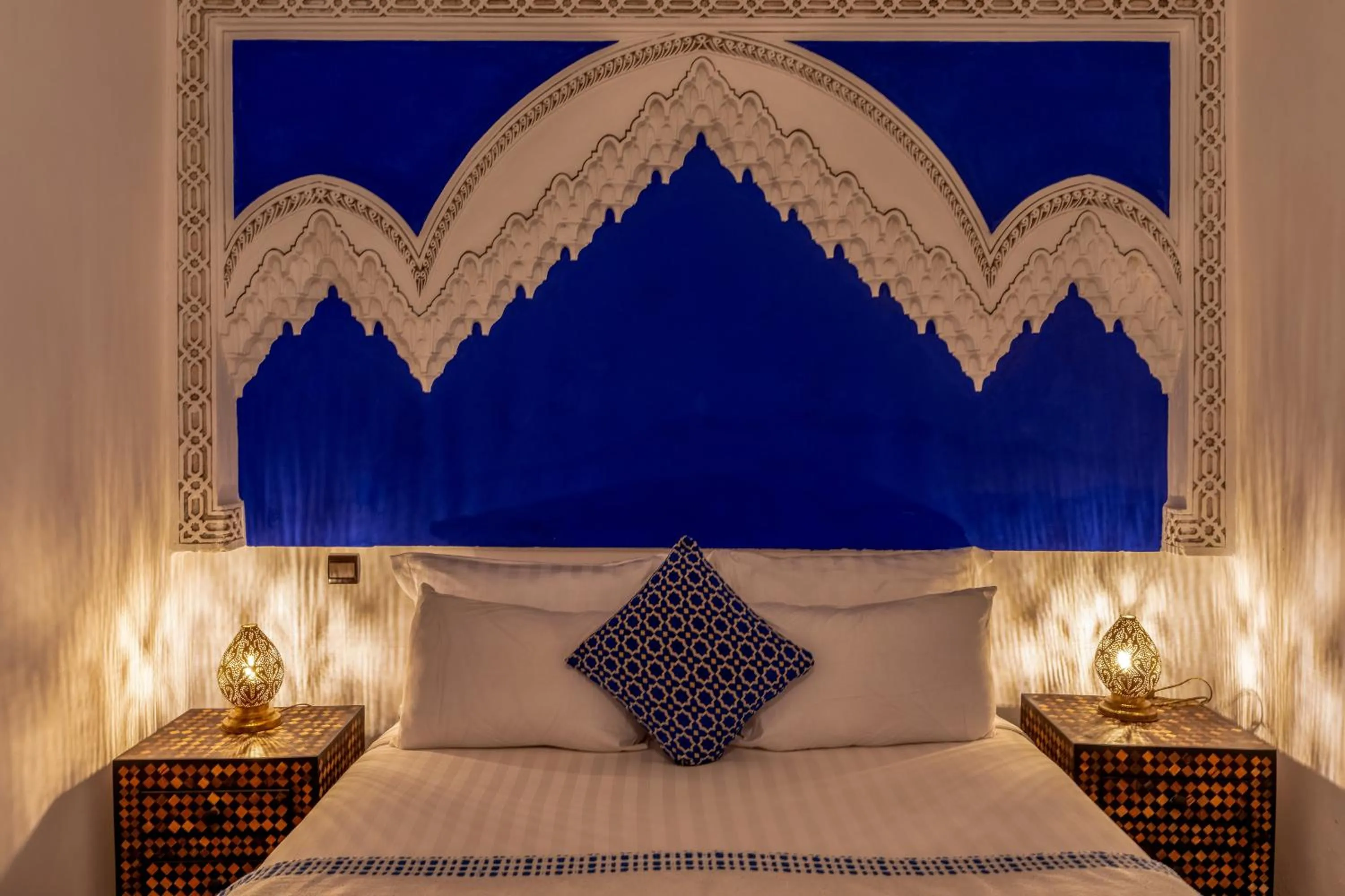 Bed in Riad Amalia
