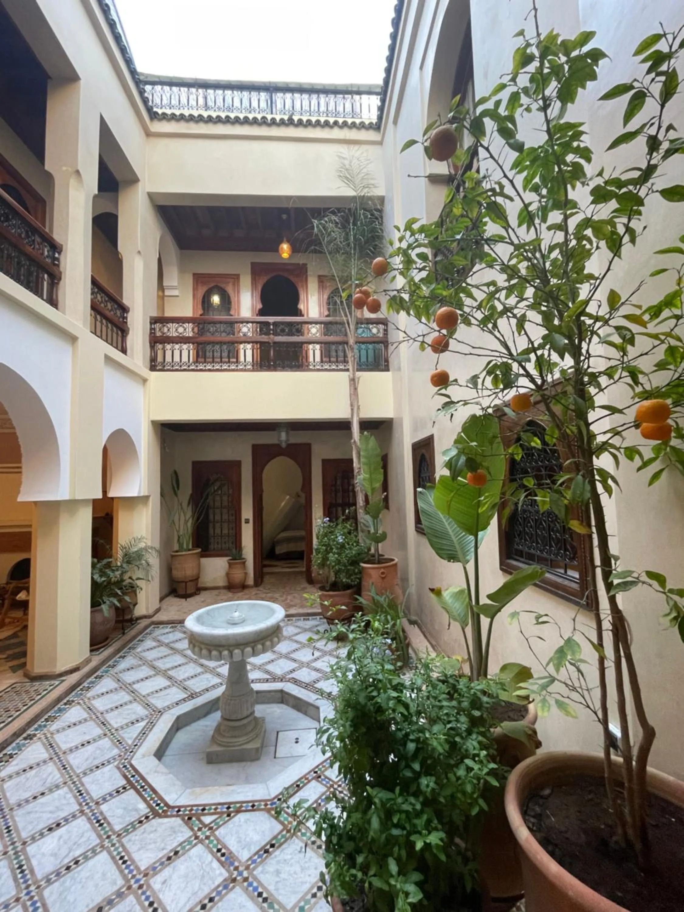 Patio in Riad Amalia