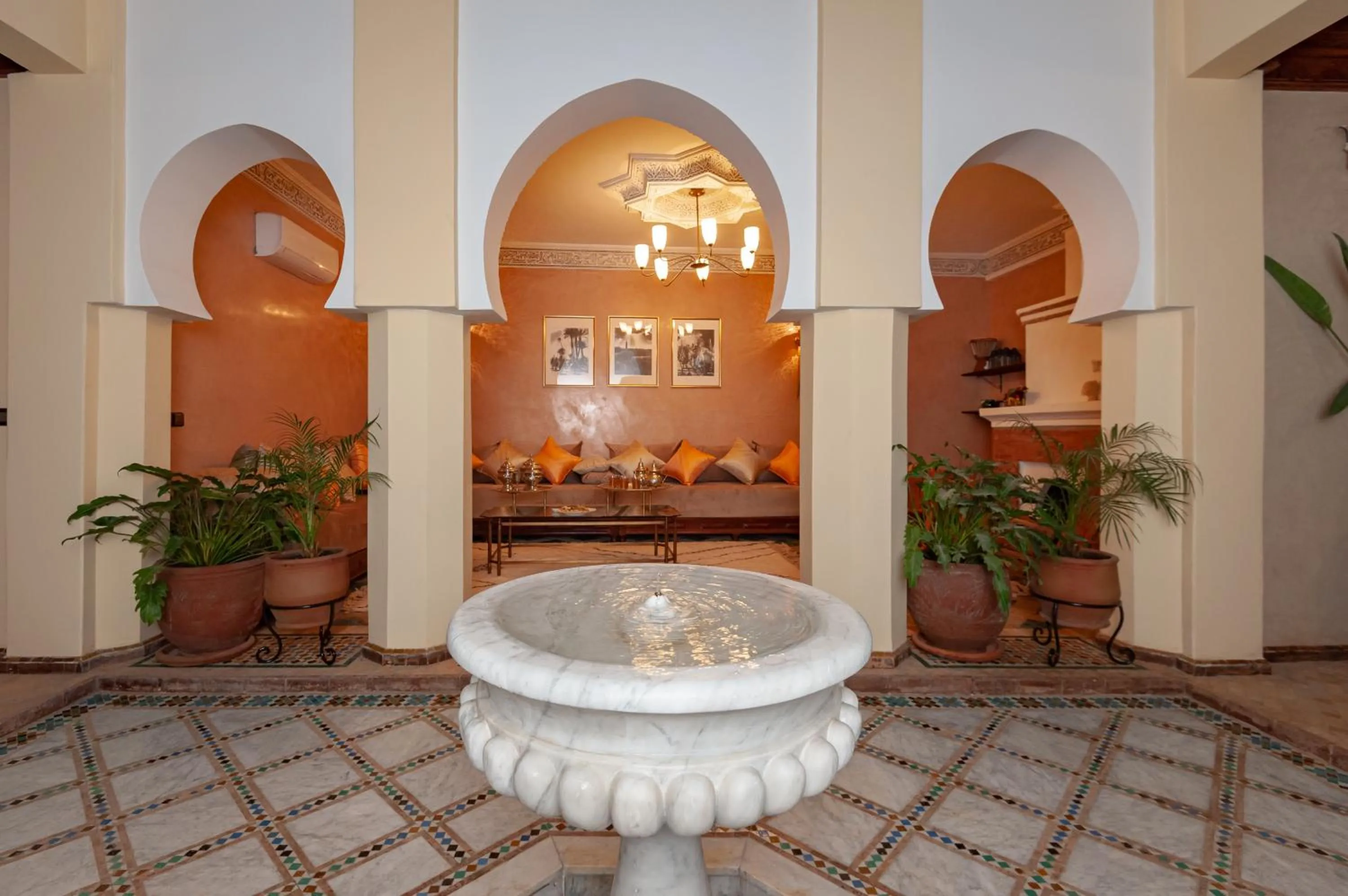 Patio in Riad Amalia