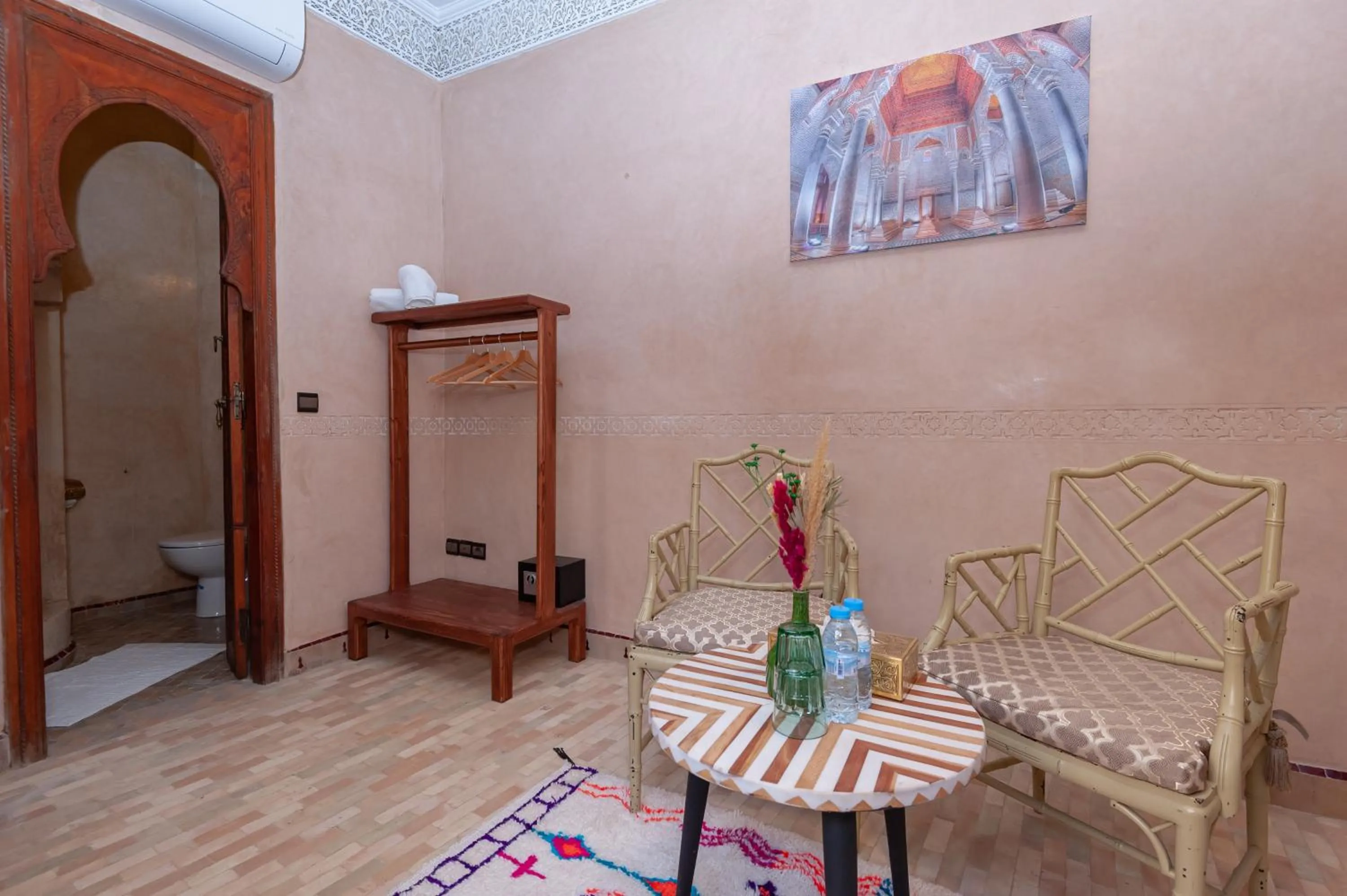 Seating area in Riad Amalia