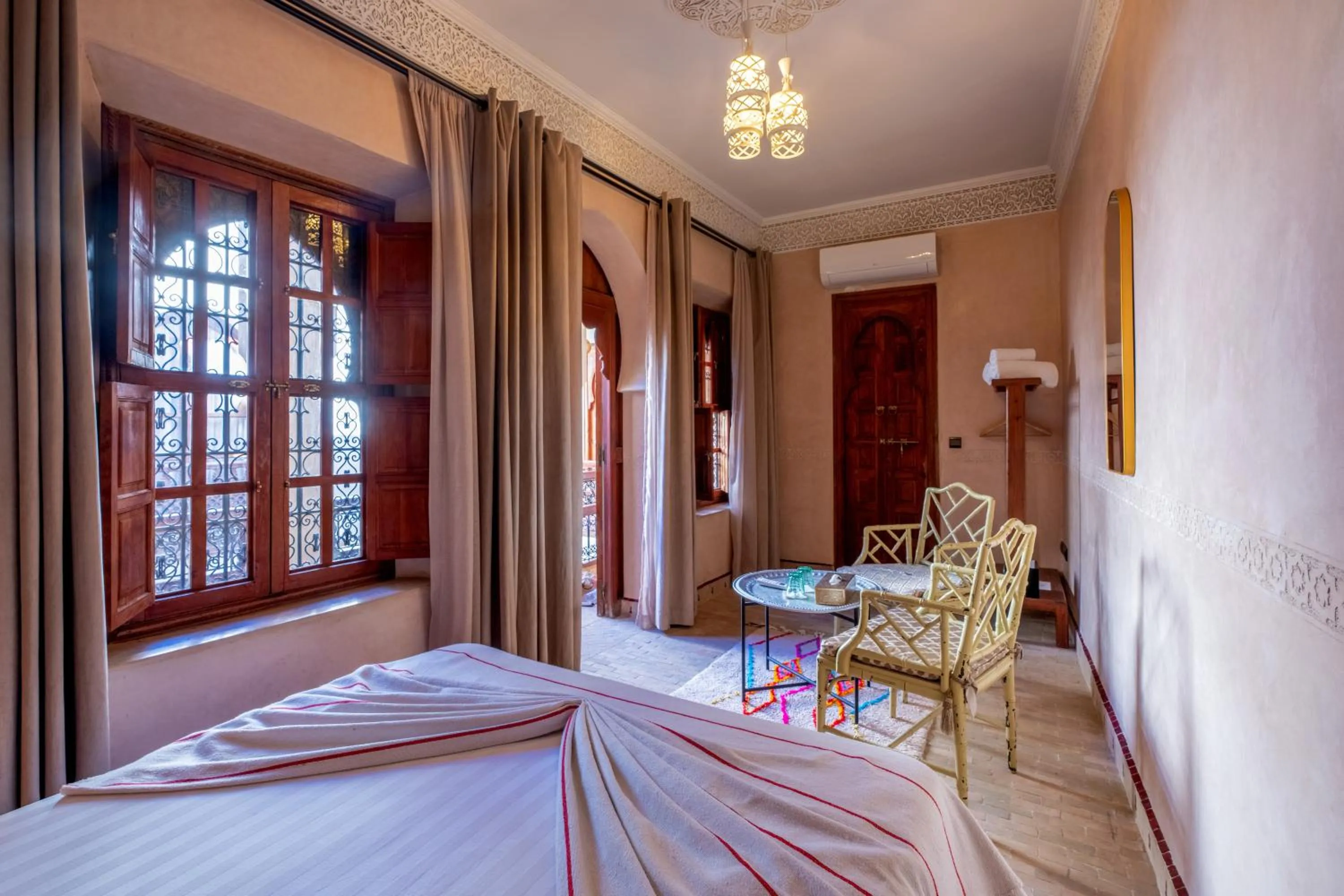 Bed in Riad Amalia
