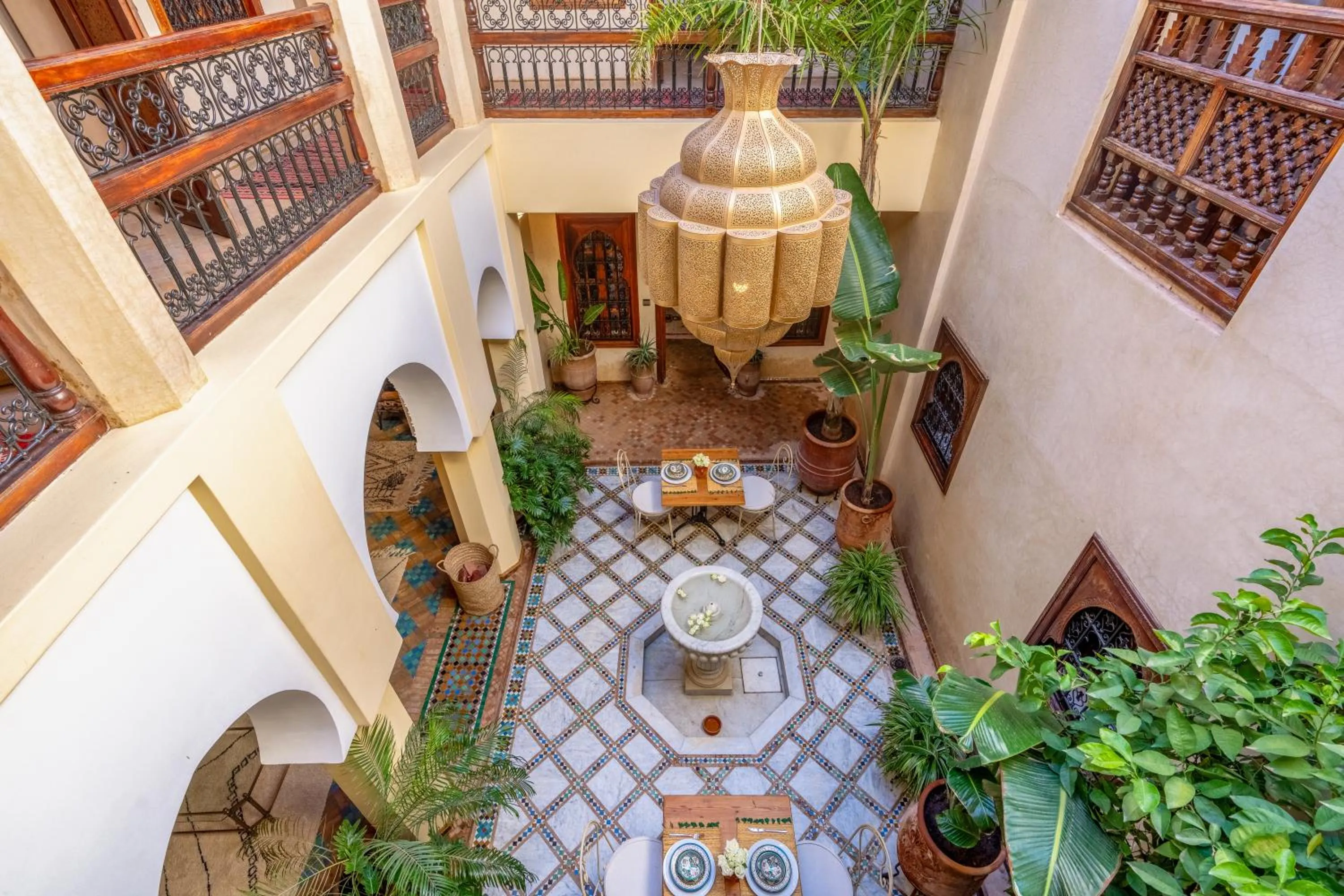 Patio in Riad Amalia