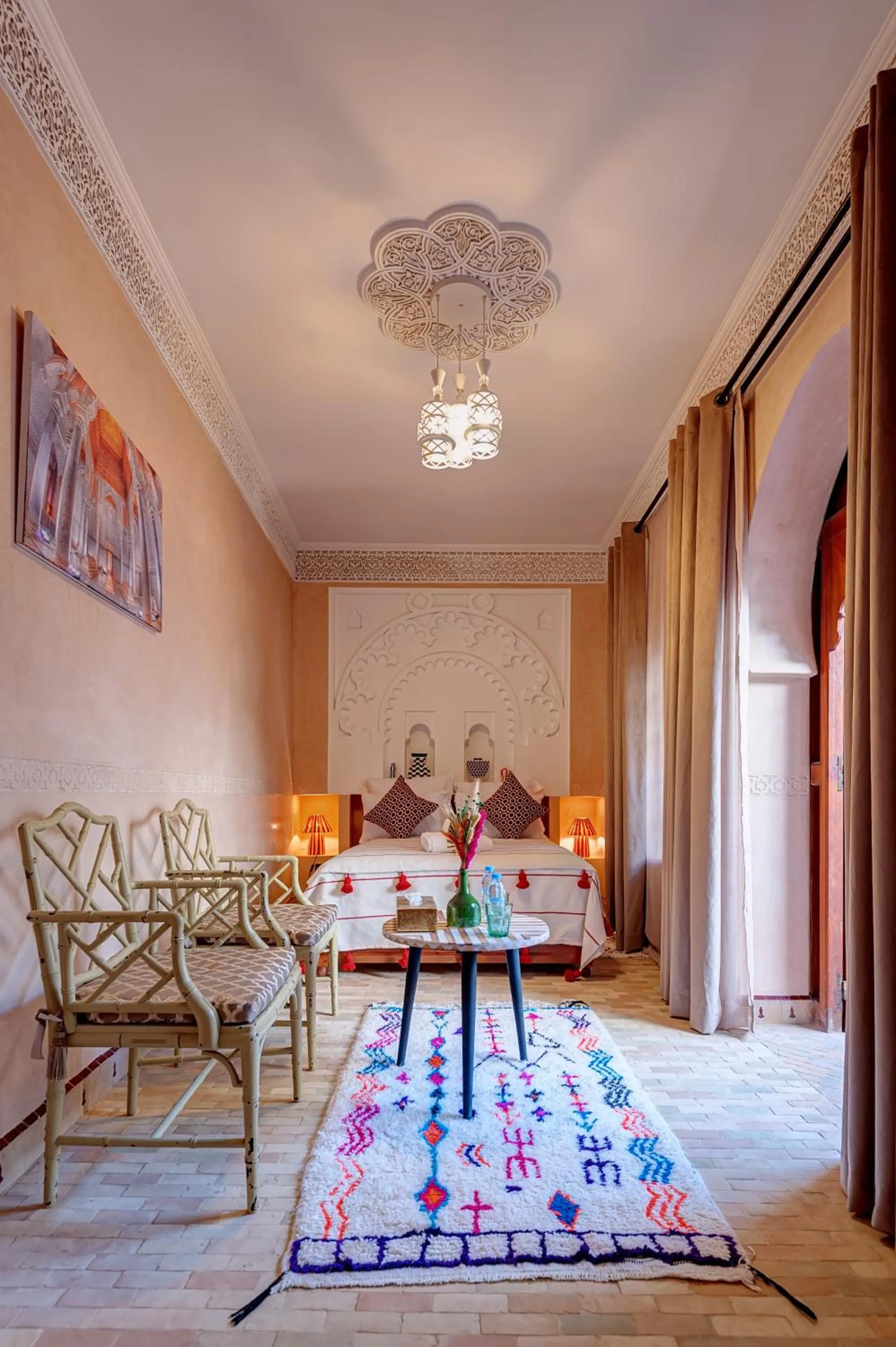 Photo of the whole room in Riad Amalia