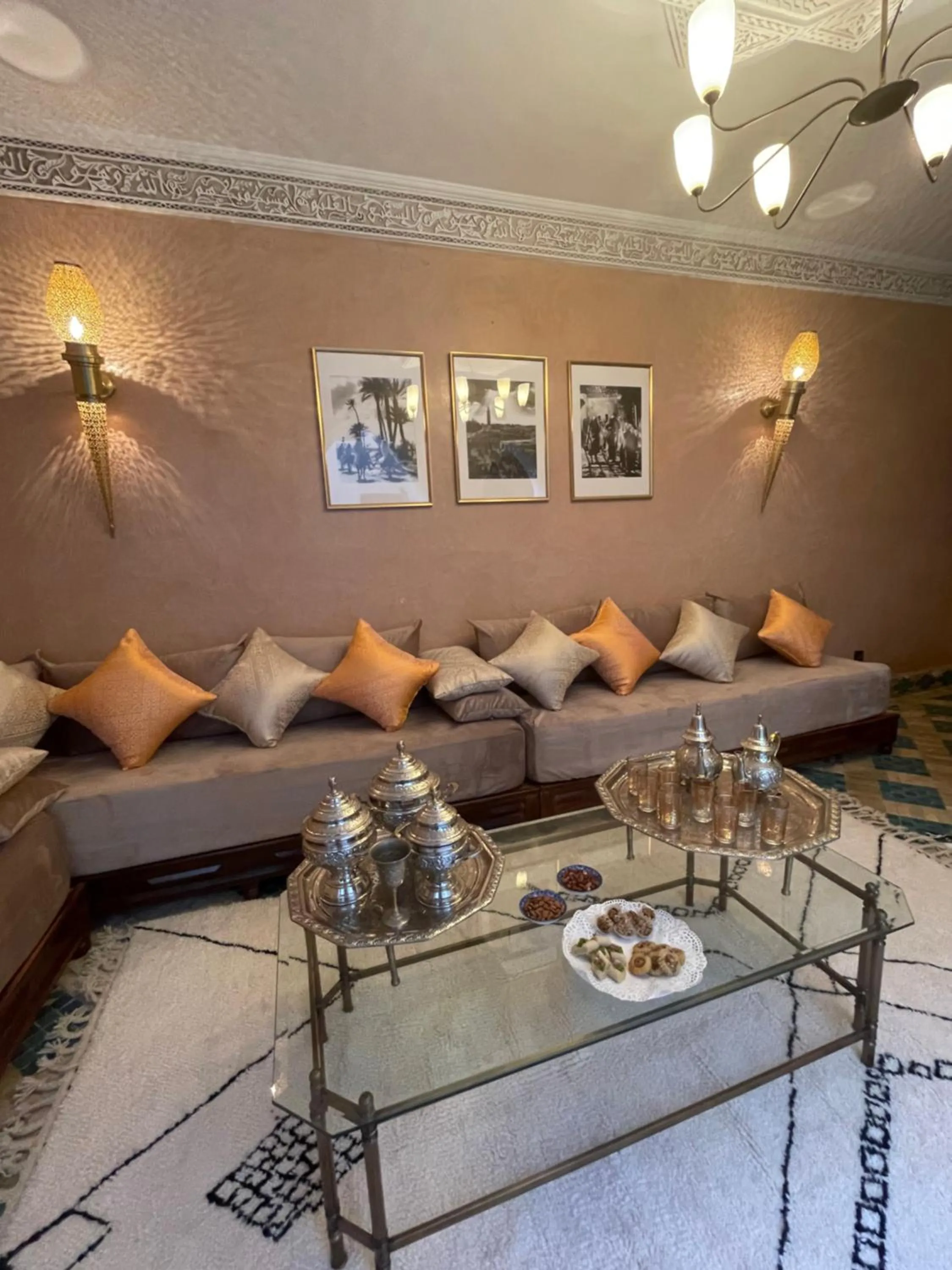 Living room in Riad Amalia