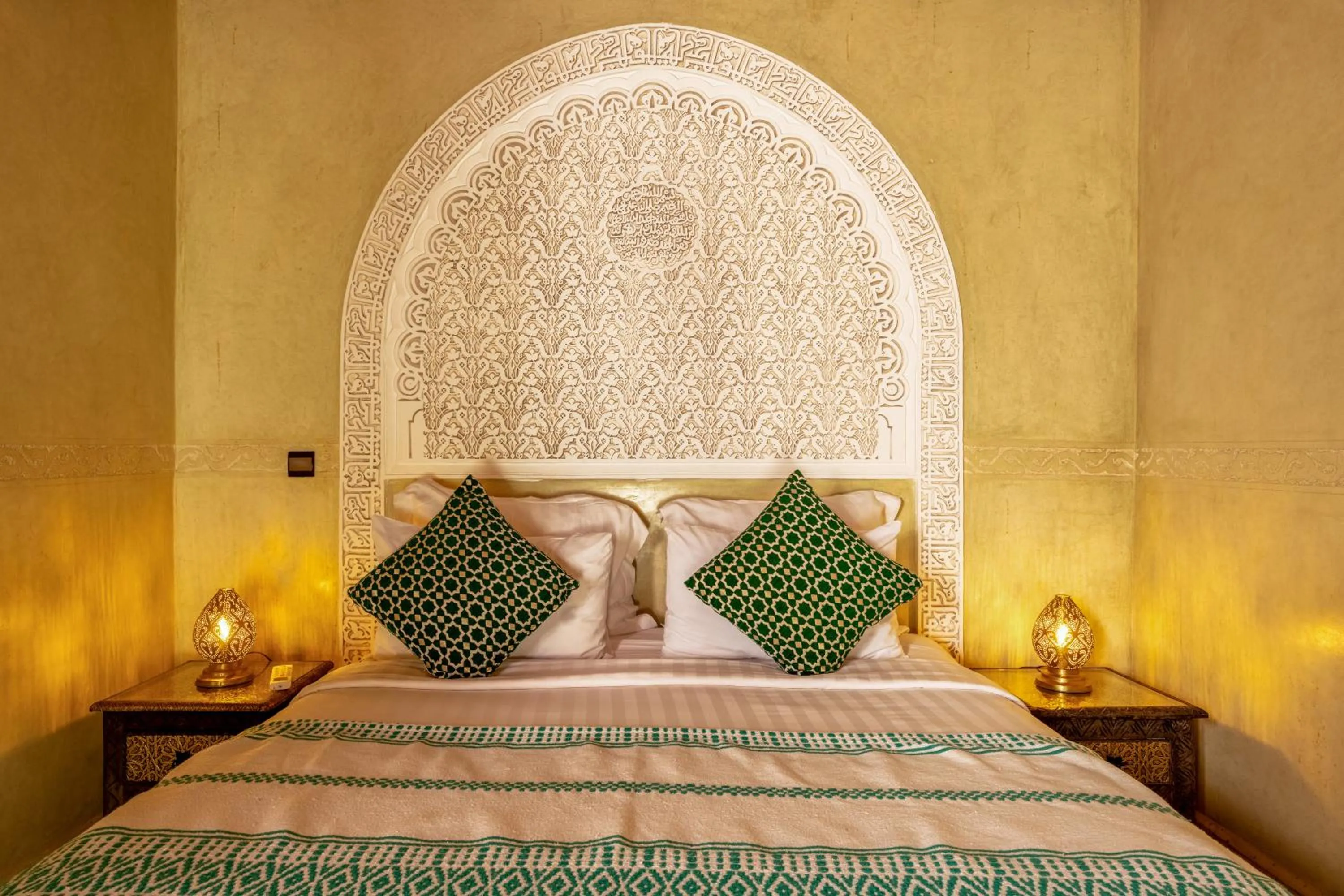 Bed in Riad Amalia