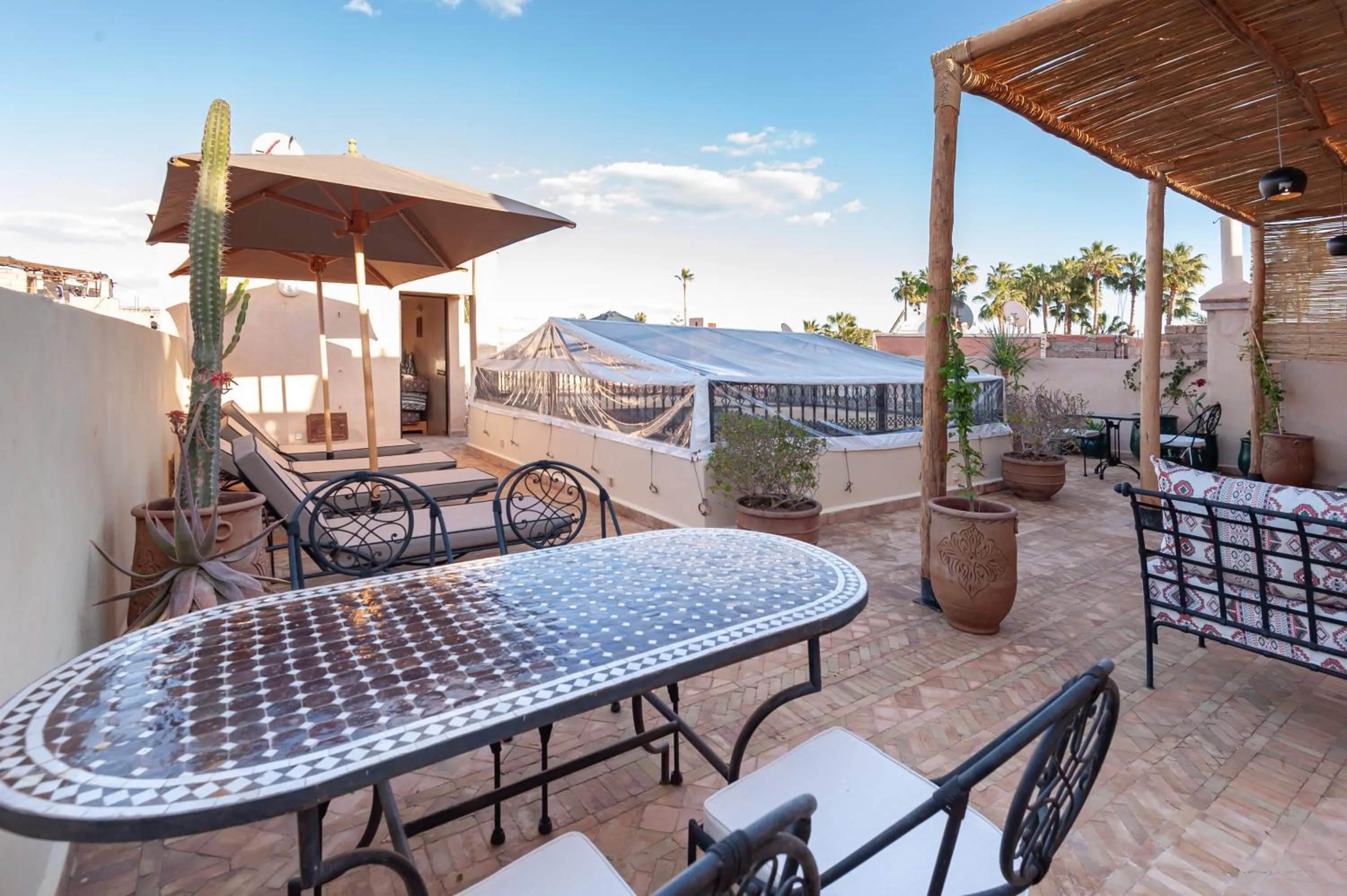 Patio in Riad Amalia